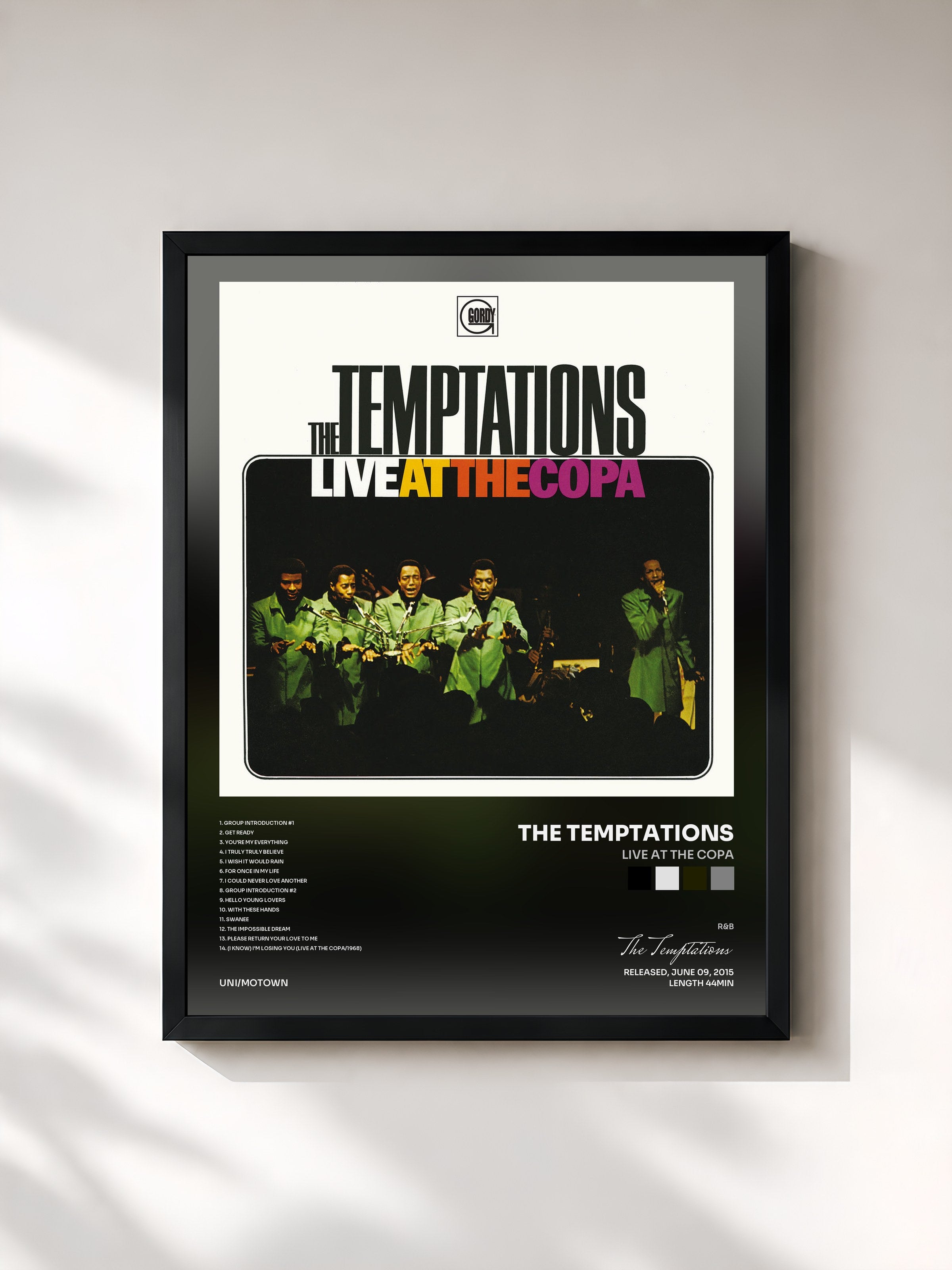 The Temptations · Live At The Copa
