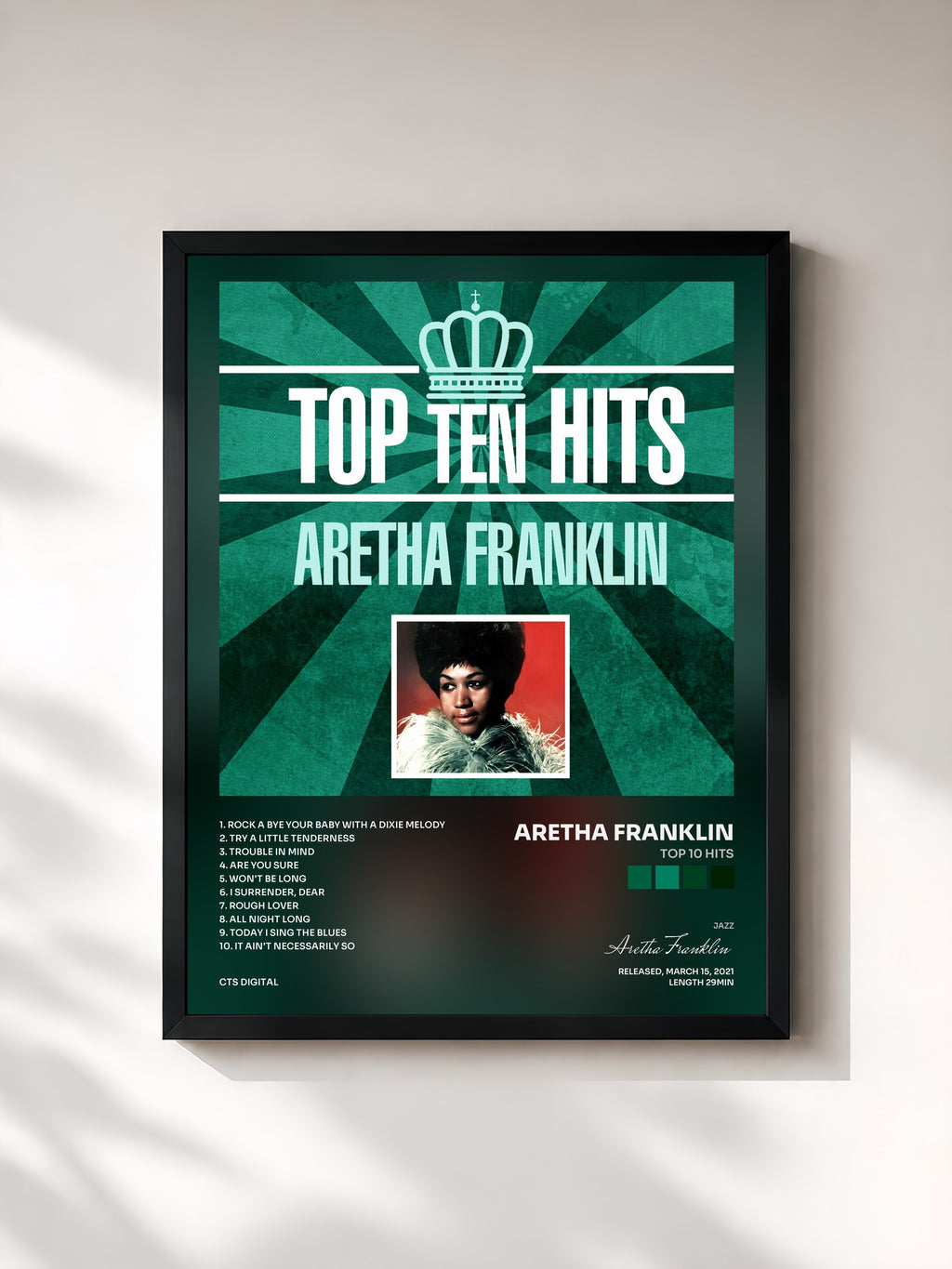 Aretha Franklin · Top 10 Hits