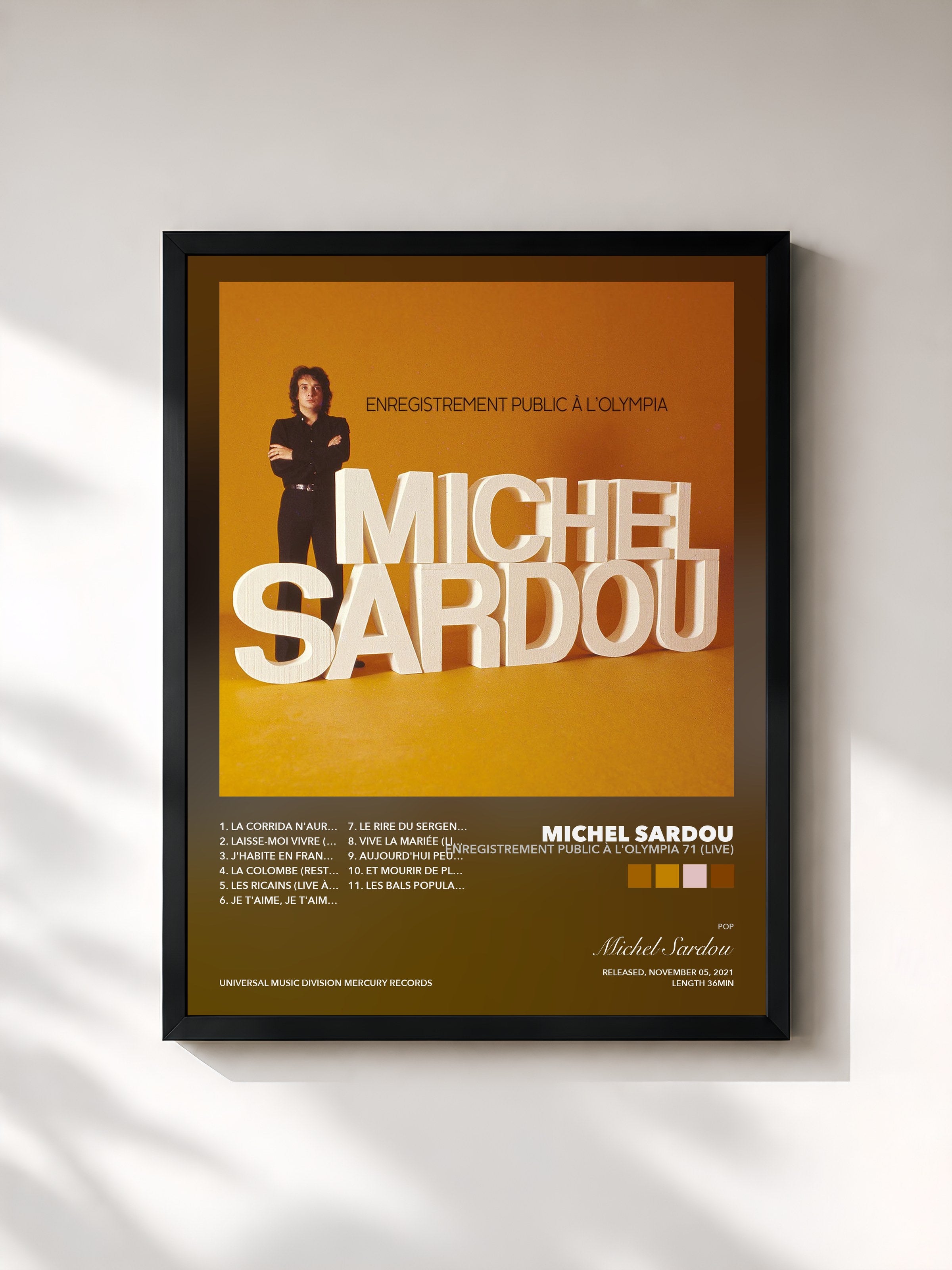 Michel Sardou · Enregistrement public à l'Olympia 71 (Live)