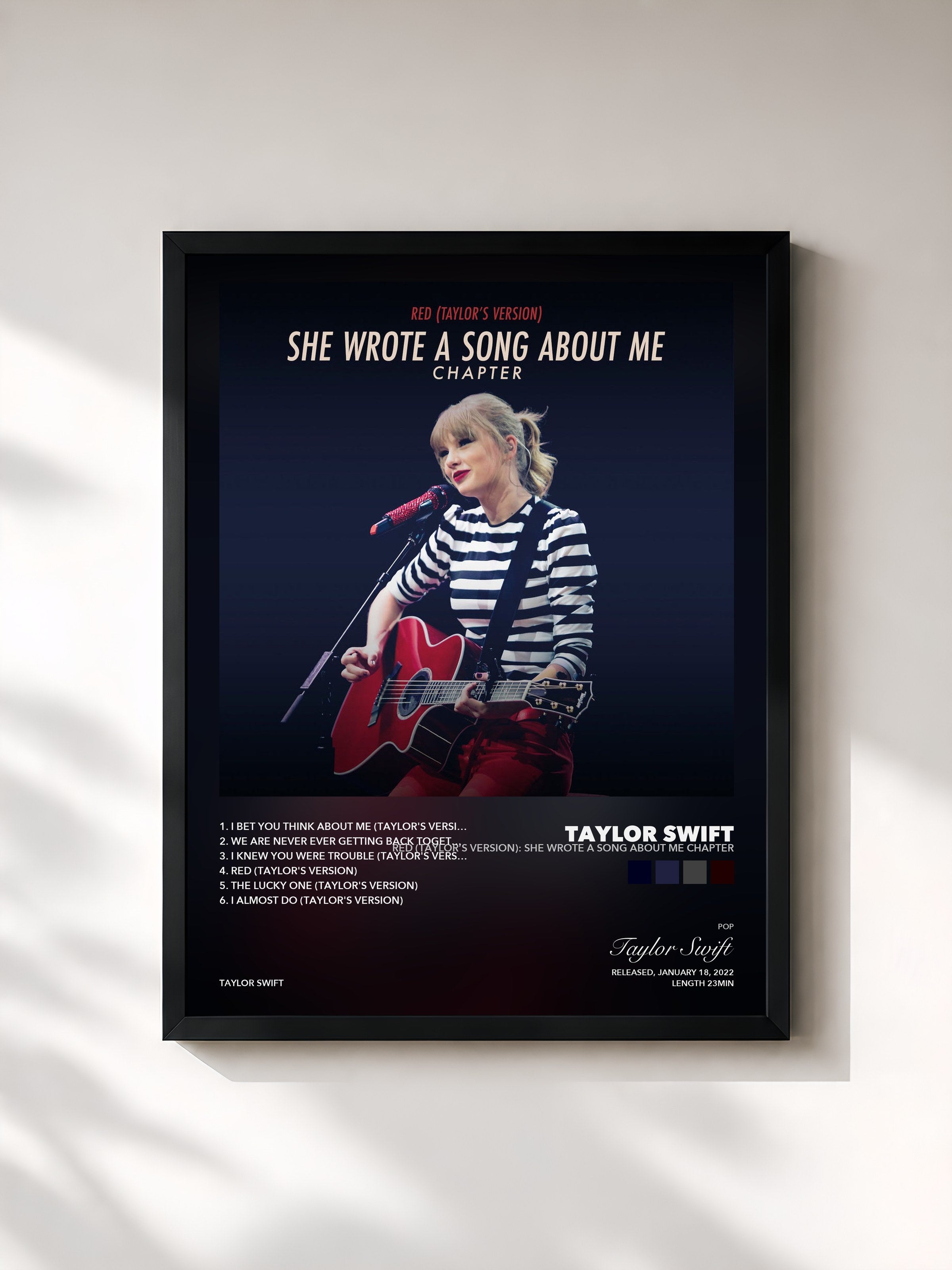 Taylor Swift · Red (Taylor’s Version): She Wrote A Song About Me Chapter