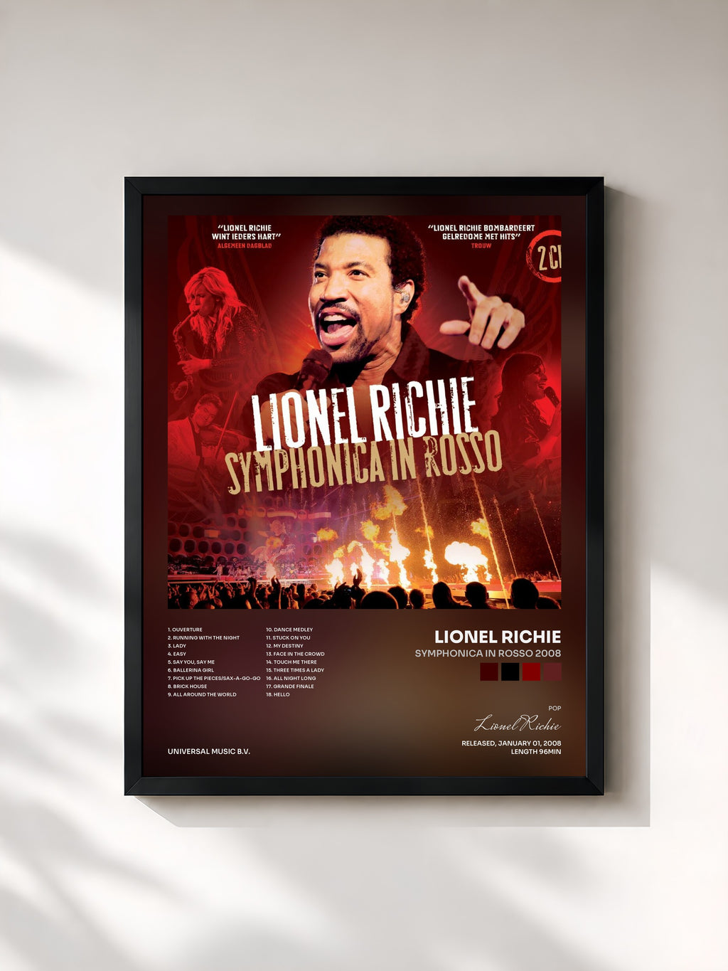 Lionel Richie · Symphonica In Rosso 2008