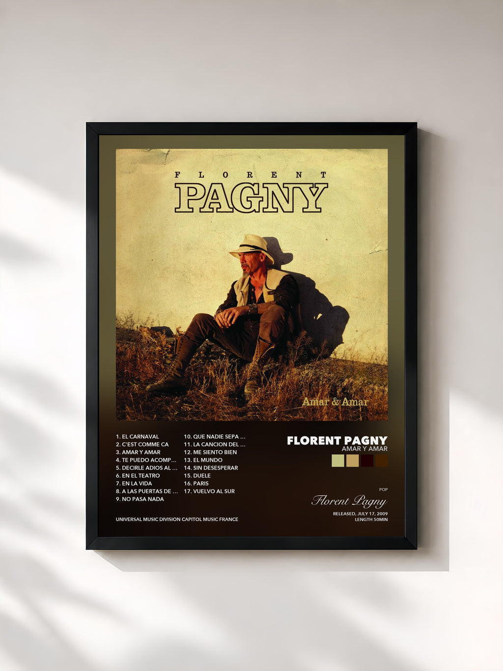 Florent Pagny – Amar Y Amar