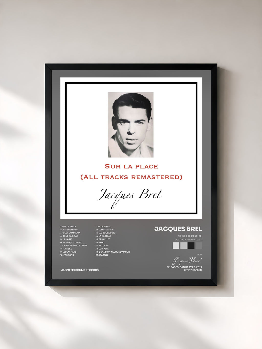 Jacques Brel · Sur la place (All Tracks Remastered)