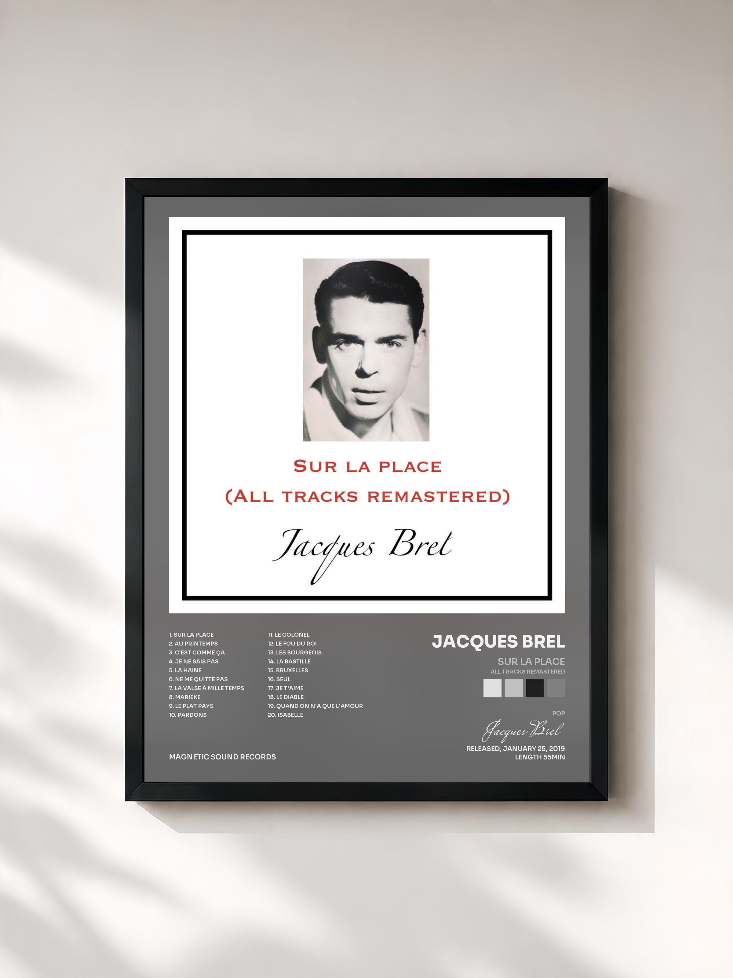 Jacques Brel · Sur la place (All Tracks Remastered)