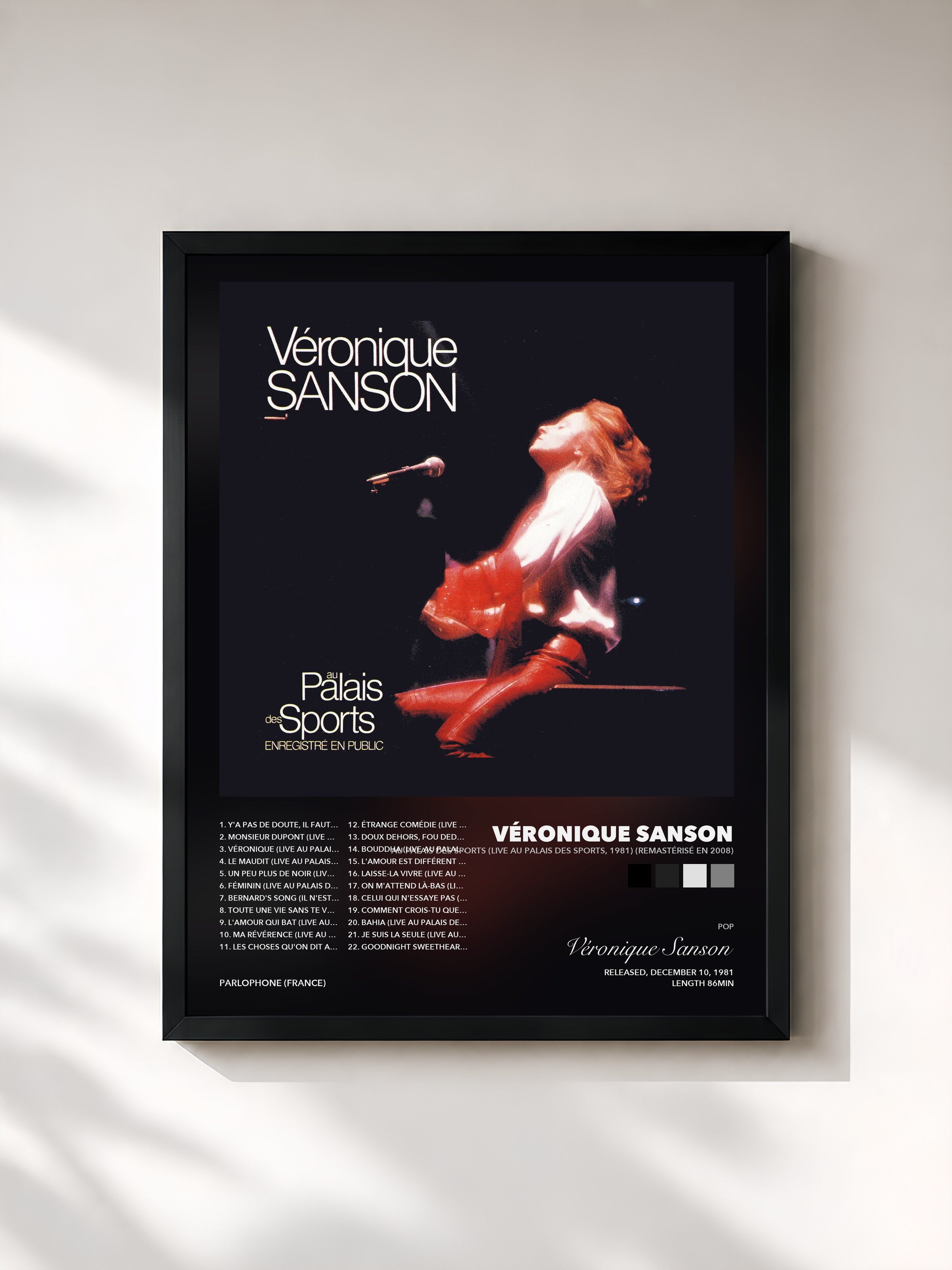 Véronique Sanson – Au Palais des Sports (Live au Palais des Sports, 1981) (Remastérisé en 2008)