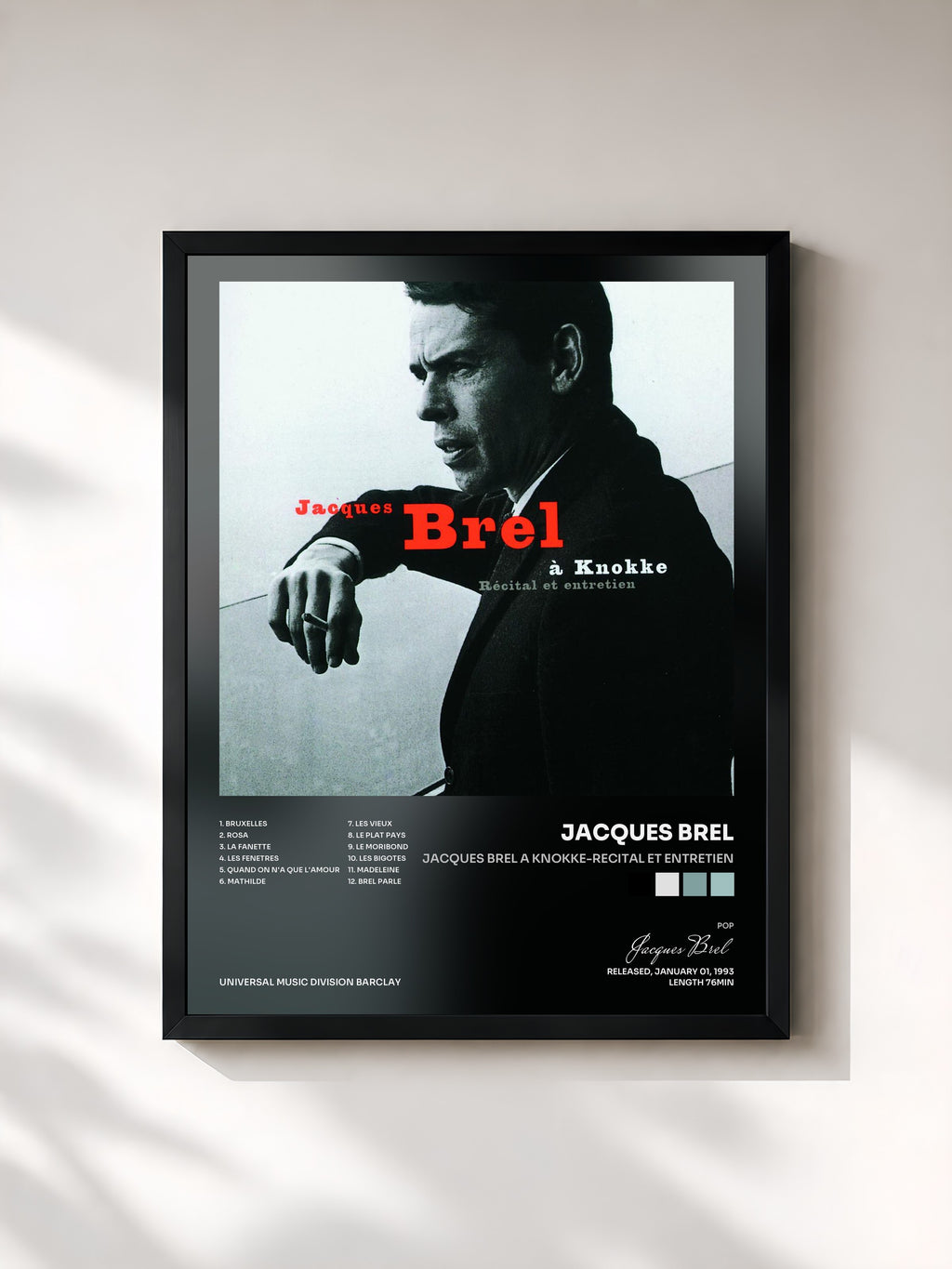 Jacques Brel · Jacques Brel A Knokke-Recital Et Entretien