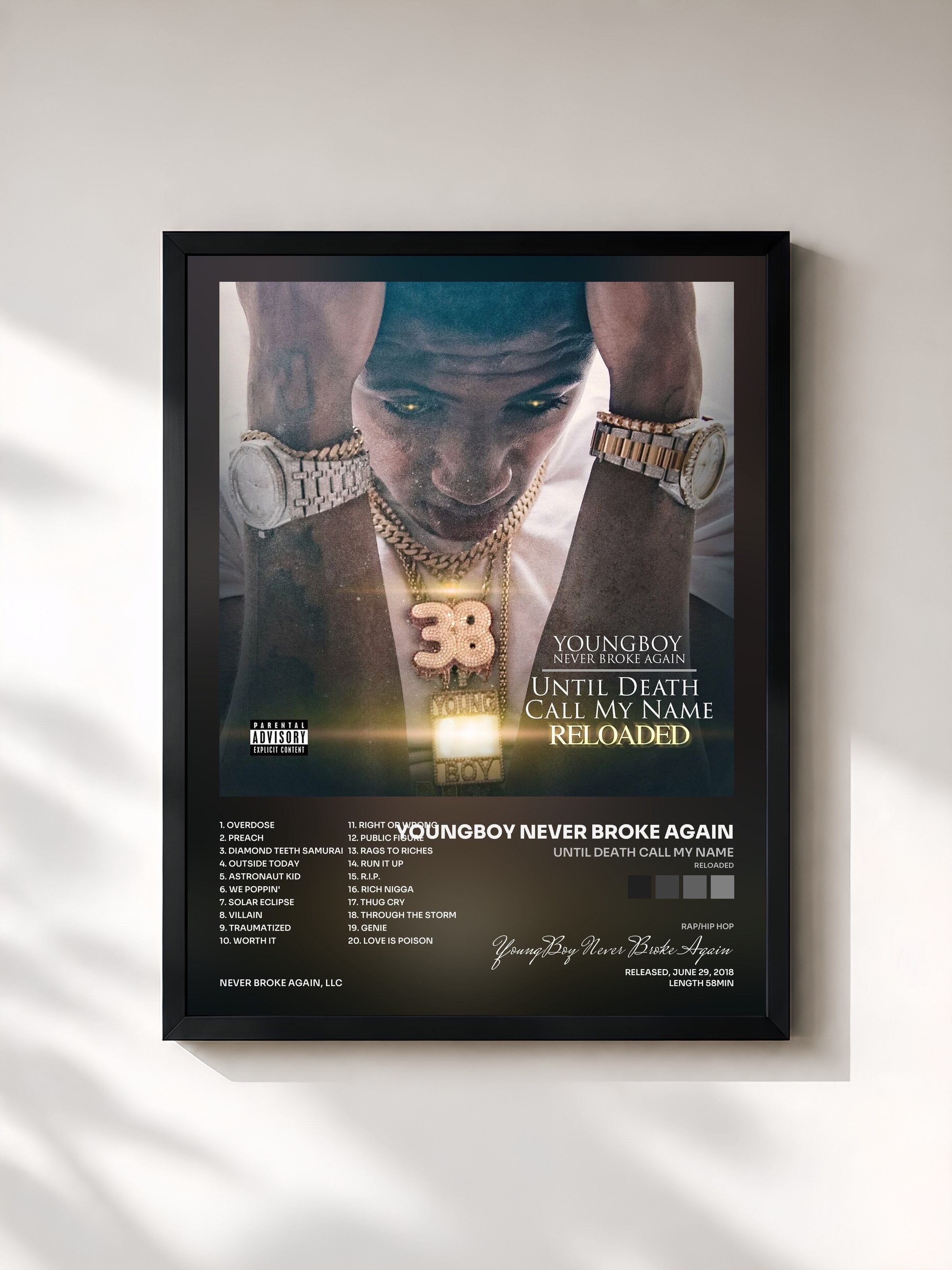 YoungBoy Never Broke Again · Until Death Call My Name (Reloaded)