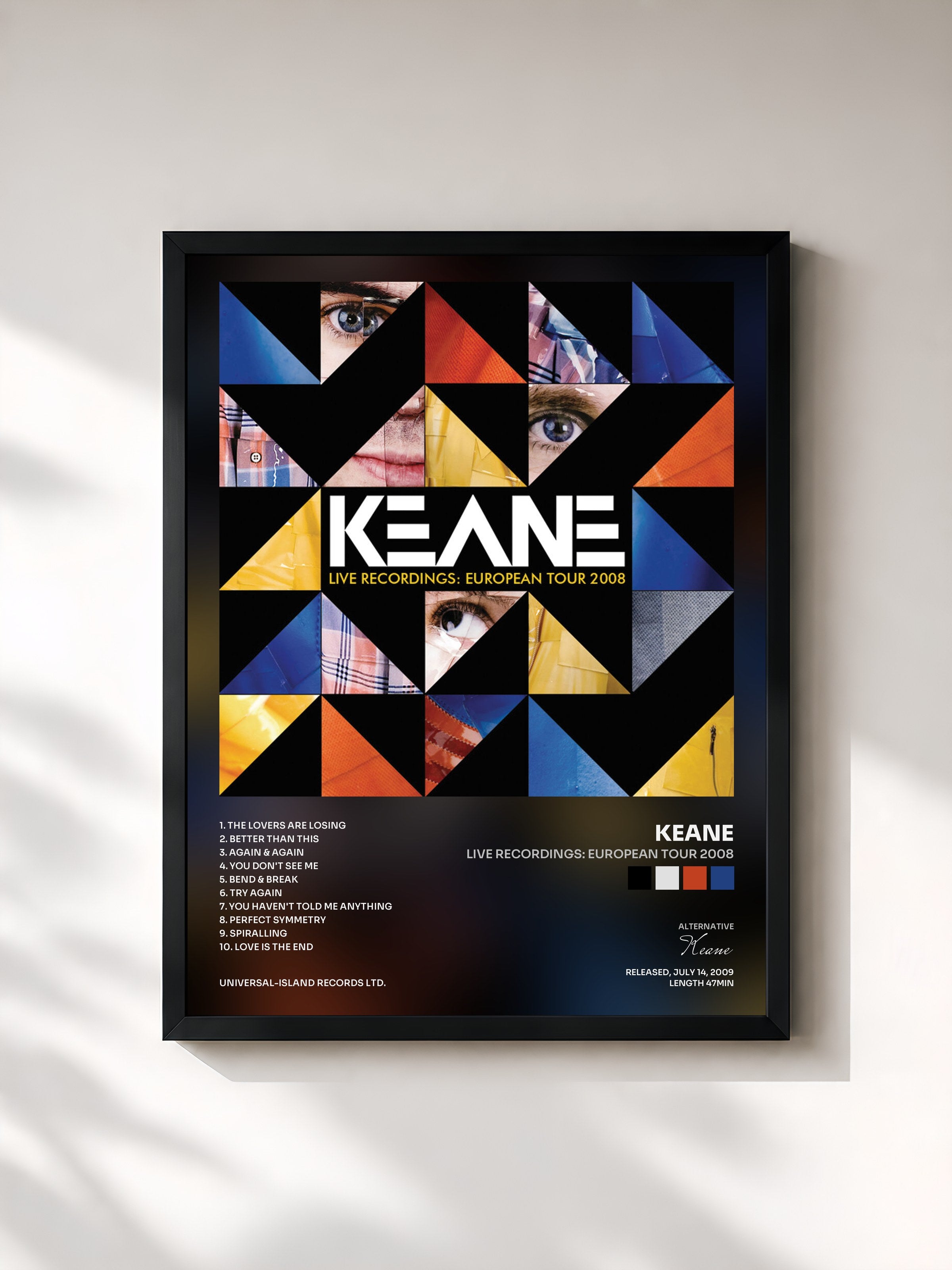 Keane · Live Recordings: European Tour 2008