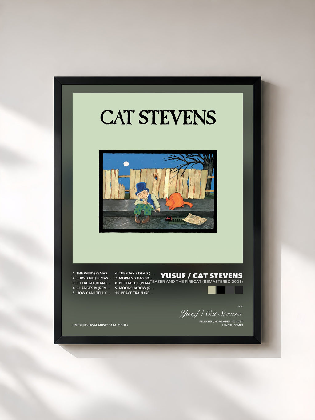 Yusuf / Cat Stevens – Teaser And The Firecat (Remastered 2021)