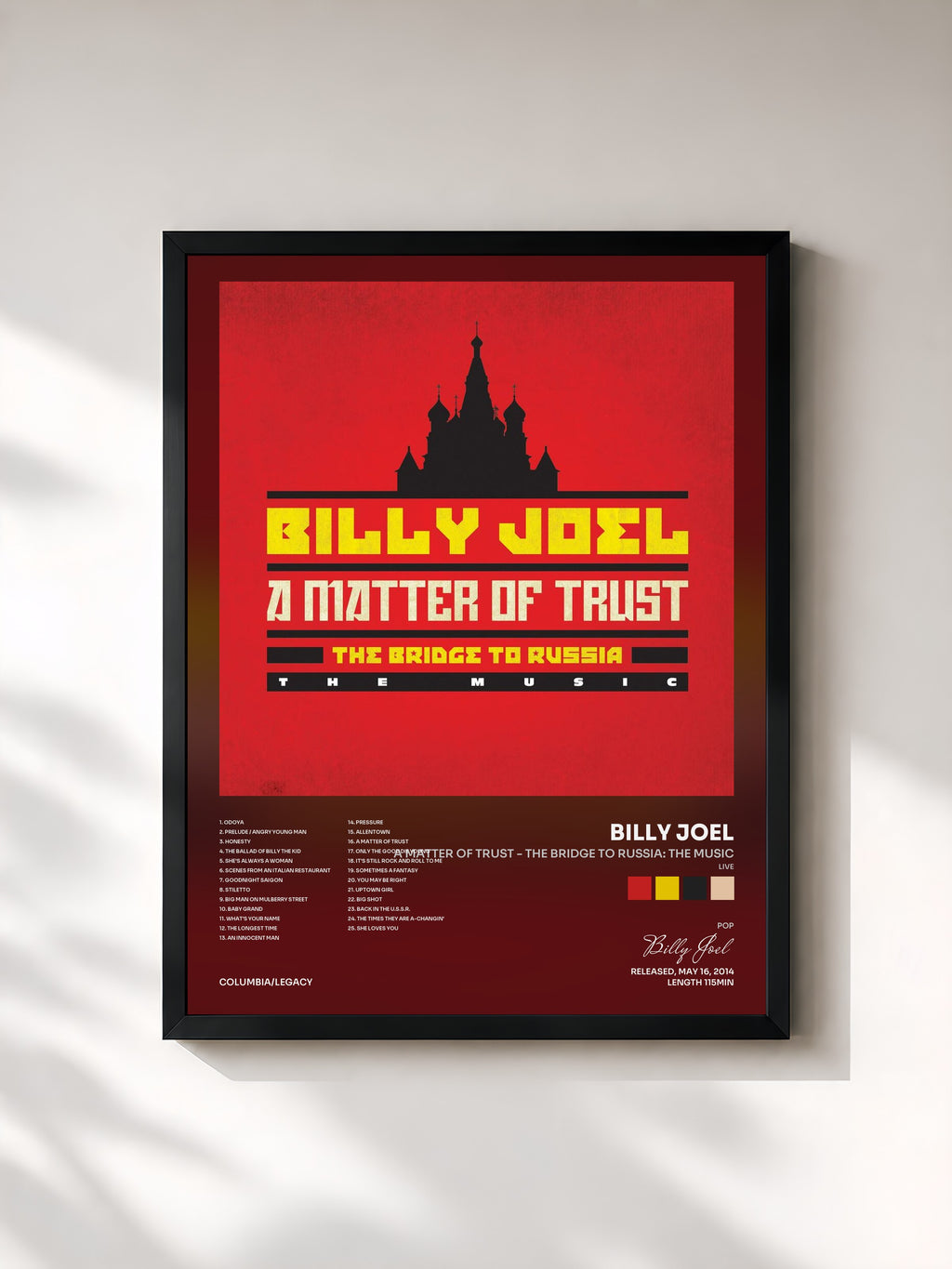 Billy Joel · A Matter of Trust - The Bridge to Russia: The Music (Live)