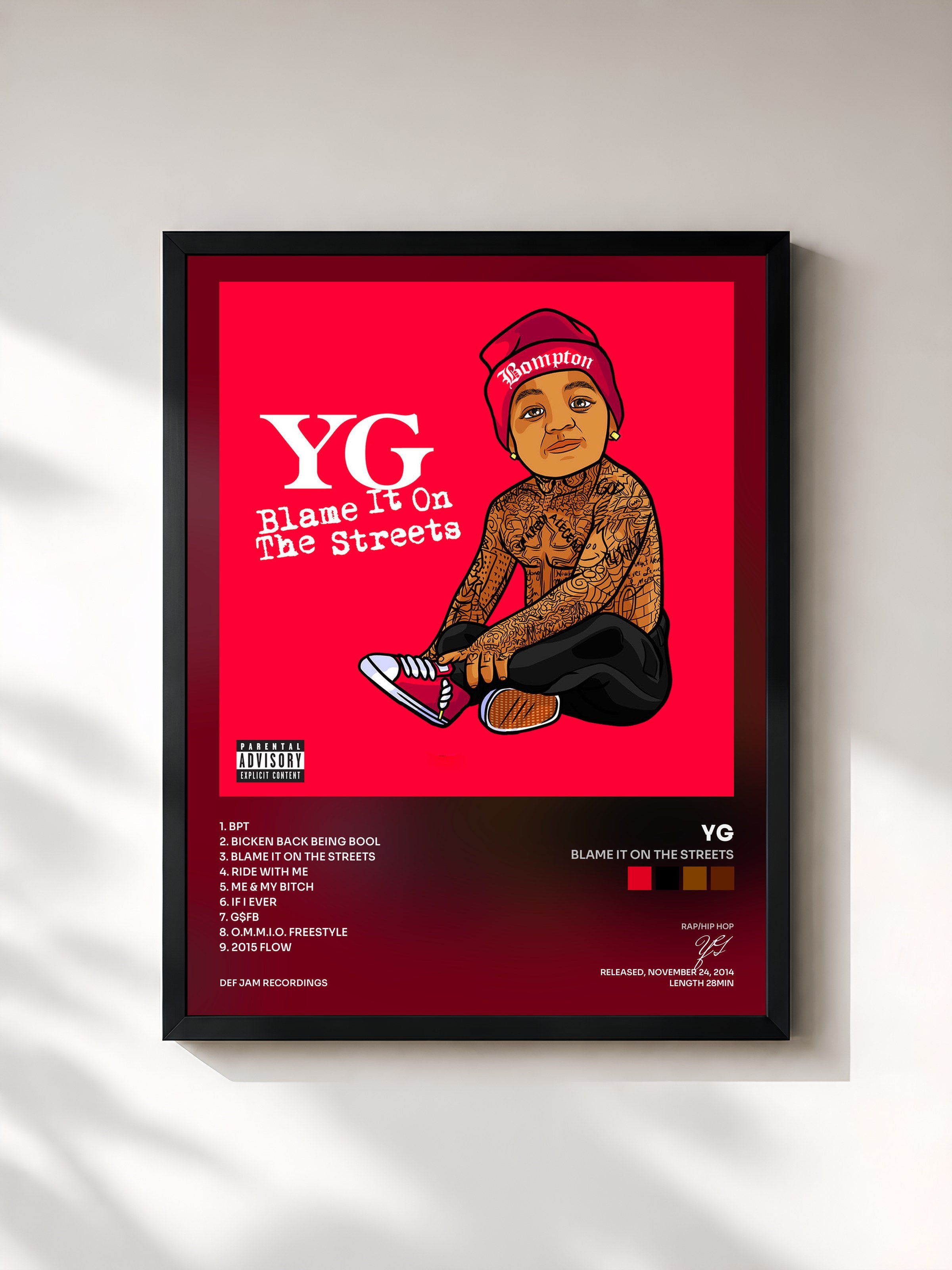 YG · Blame It On The Streets