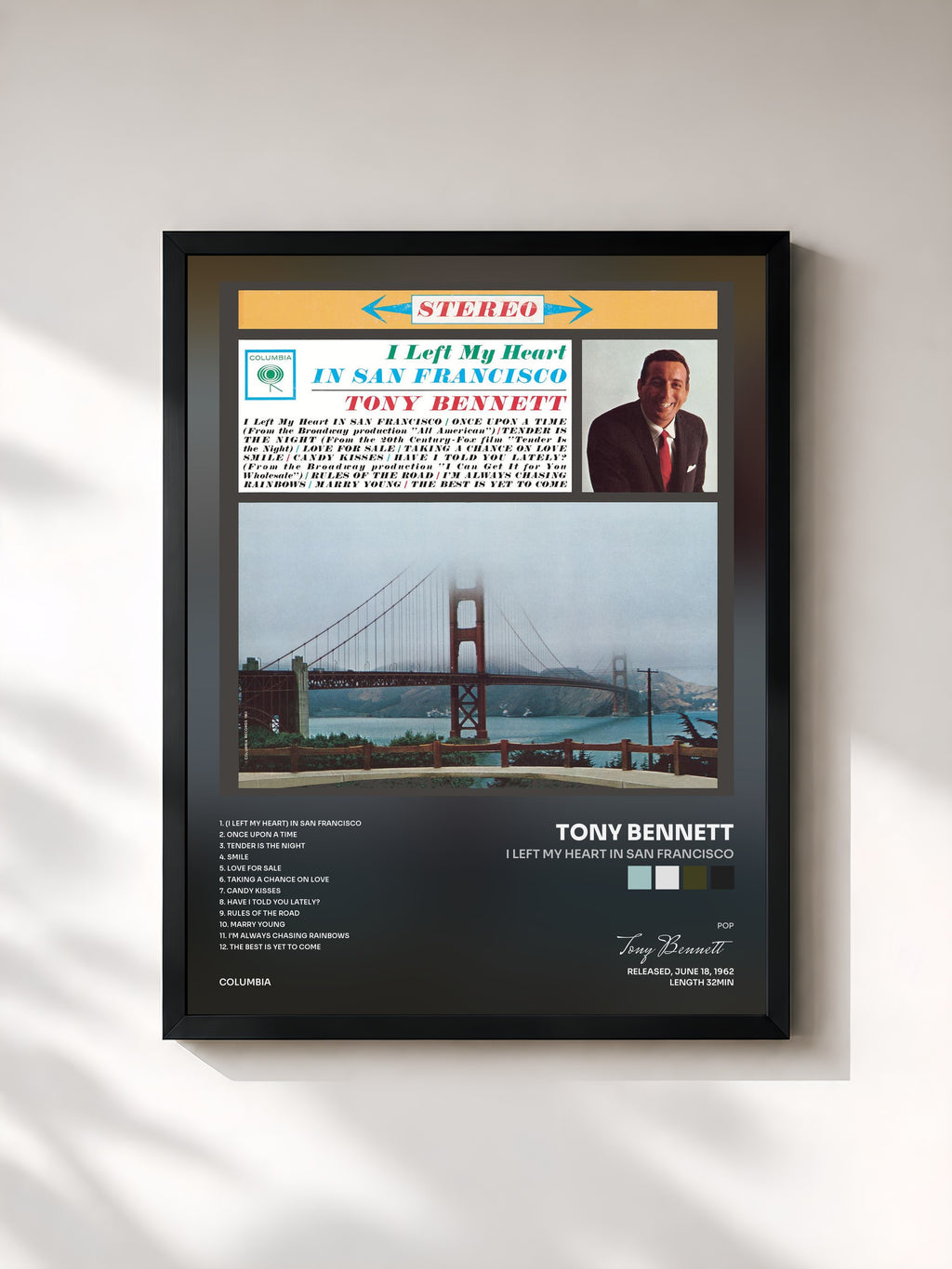 Tony Bennett · I Left My Heart In San Francisco