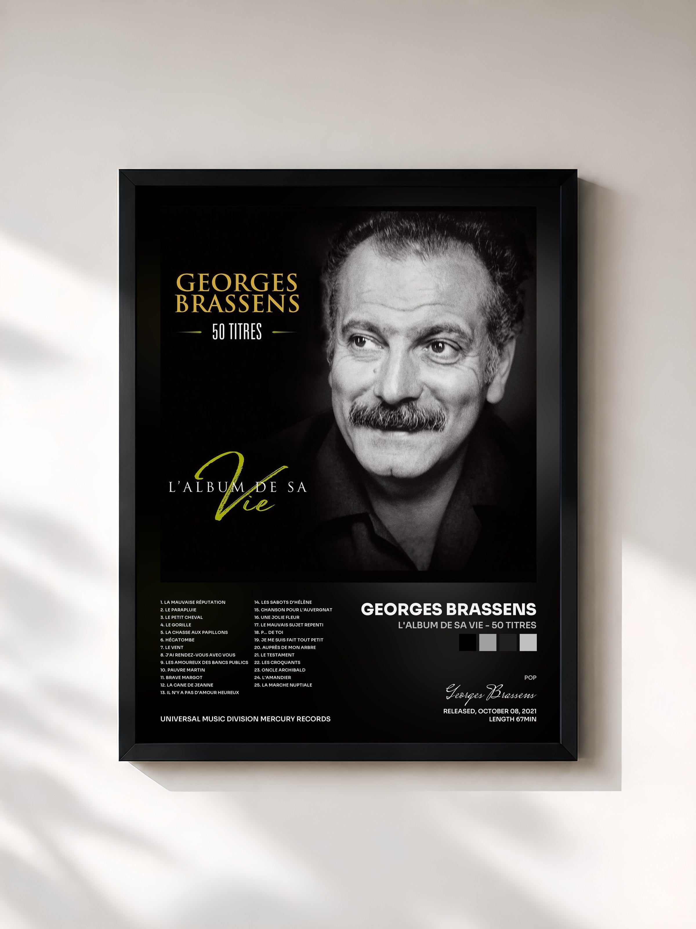 Georges Brassens · L'album de sa vie - 50 titres