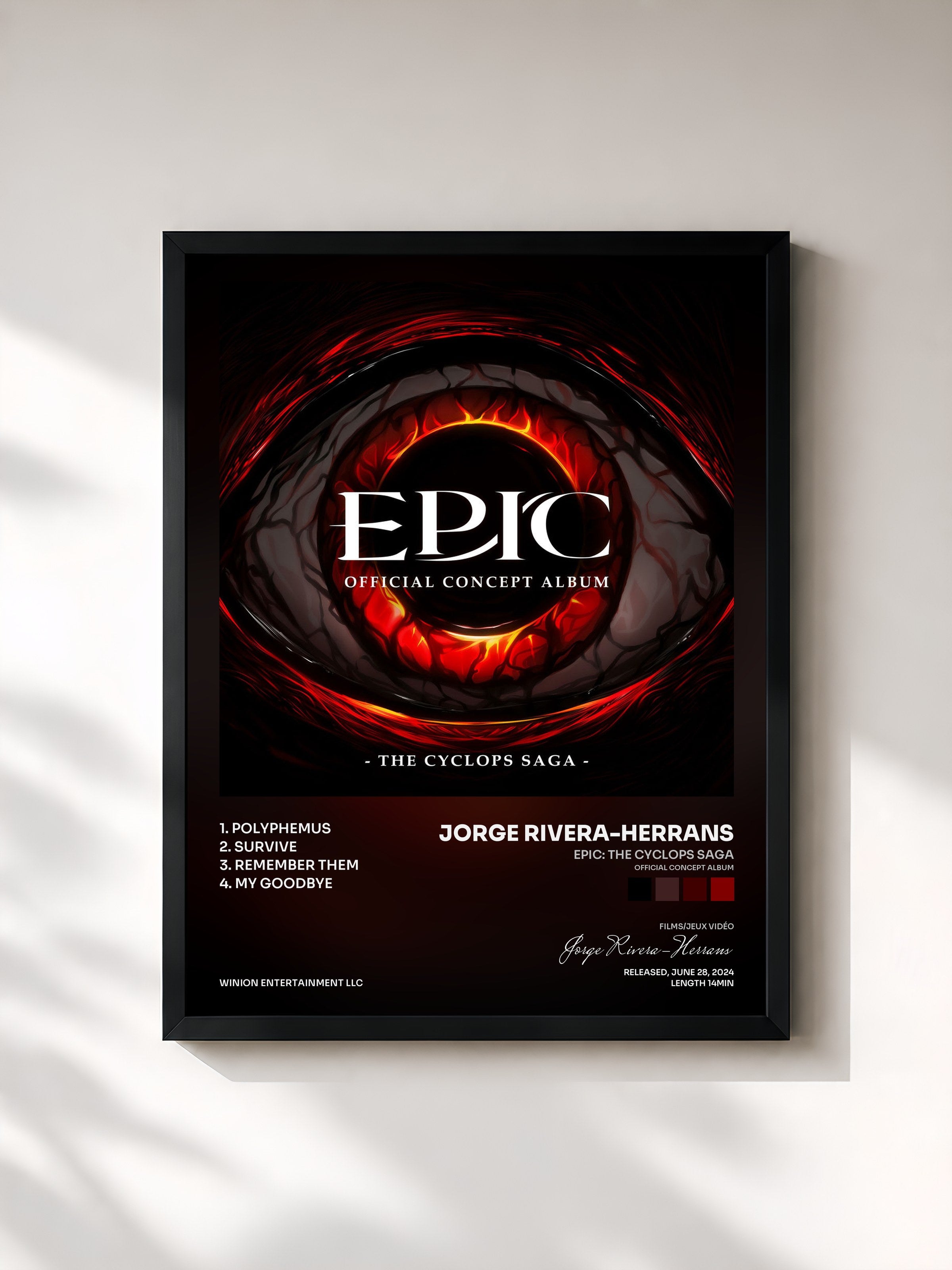 Jorge Rivera-Herrans · EPIC: The Cyclops Saga (Official Concept Album)