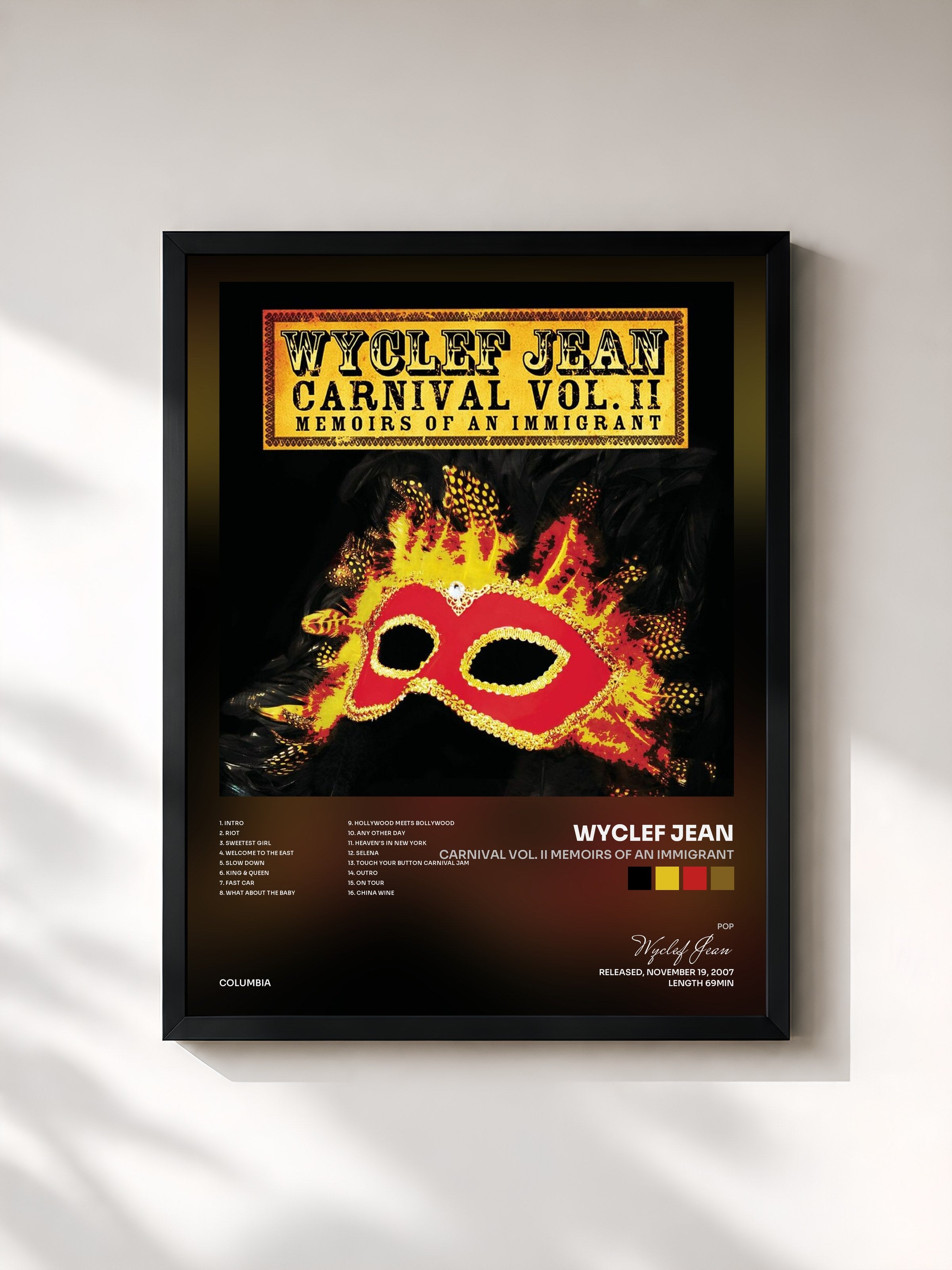 Wyclef Jean · CARNIVAL VOL. II Memoirs of an Immigrant