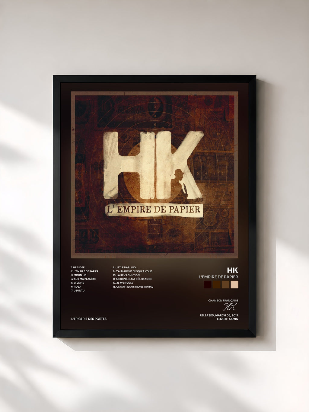 HK · L'empire de papier