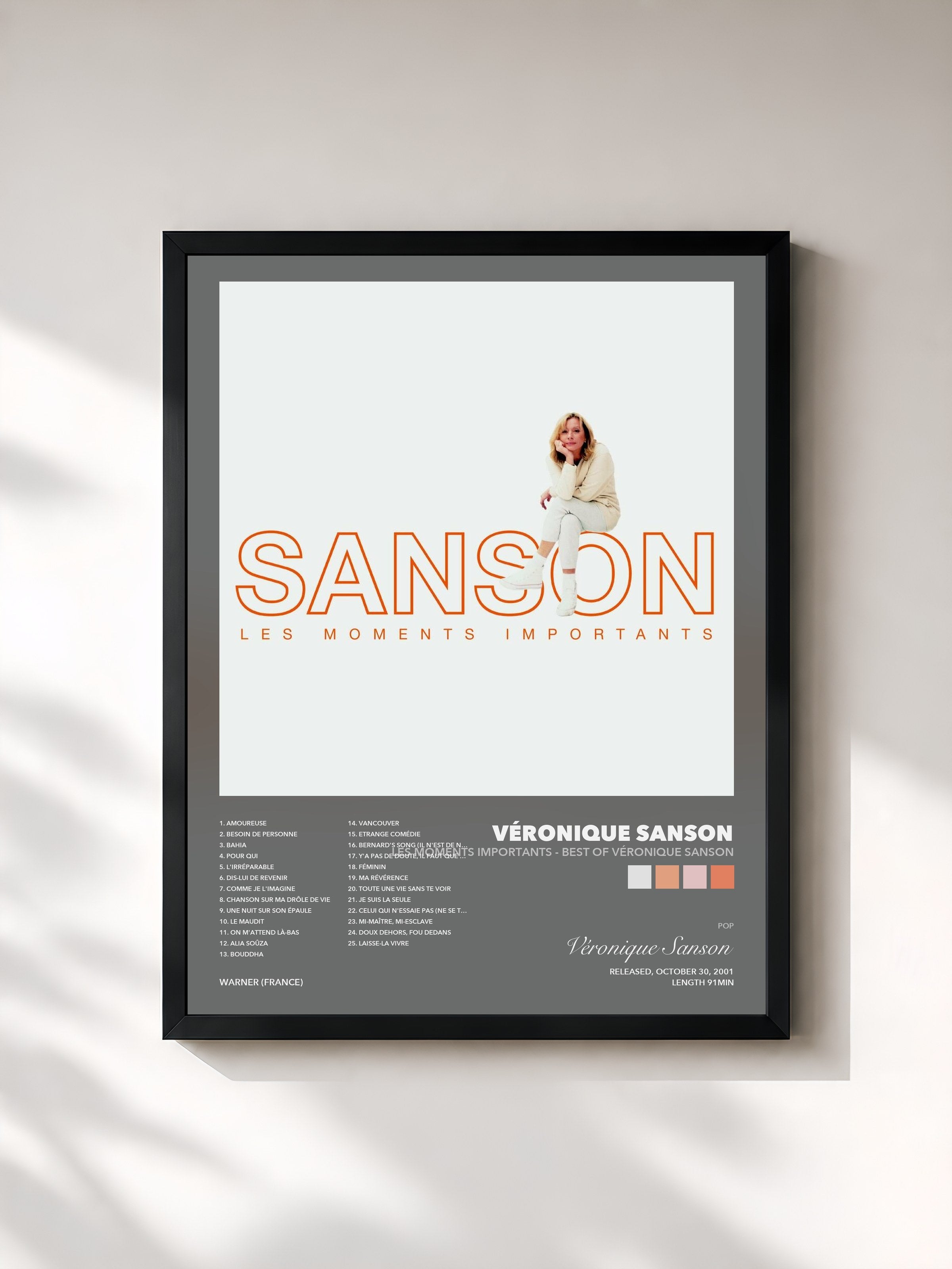 Véronique Sanson – Les moments importants - Best of Véronique Sanson