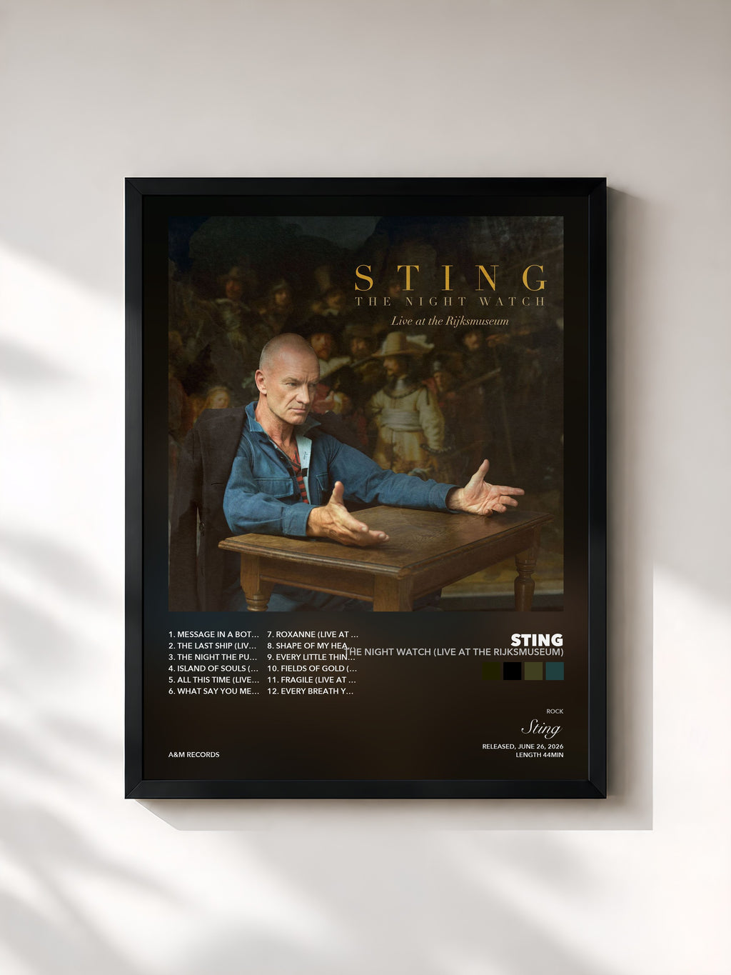 Sting – The Night Watch (Live at the Rijksmuseum)