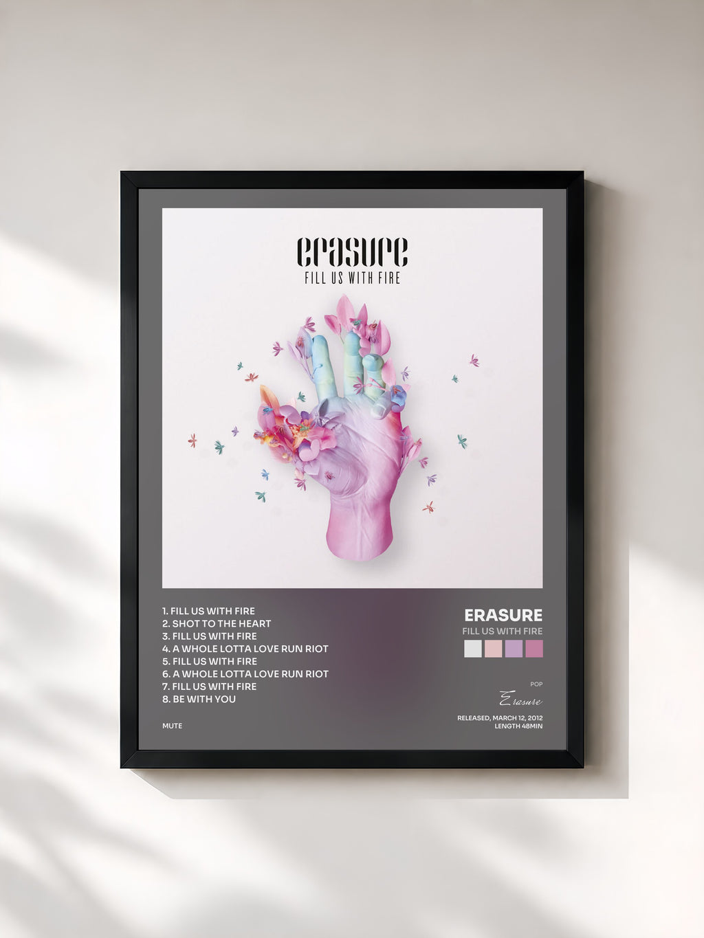 Erasure · Fill Us With Fire
