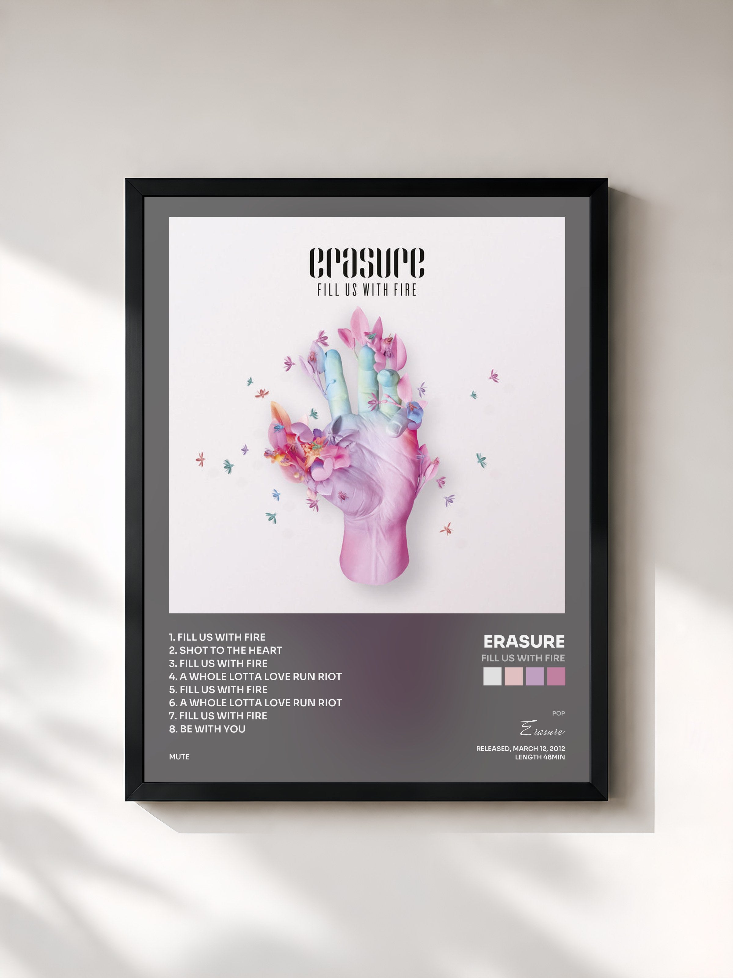 Erasure · Fill Us With Fire