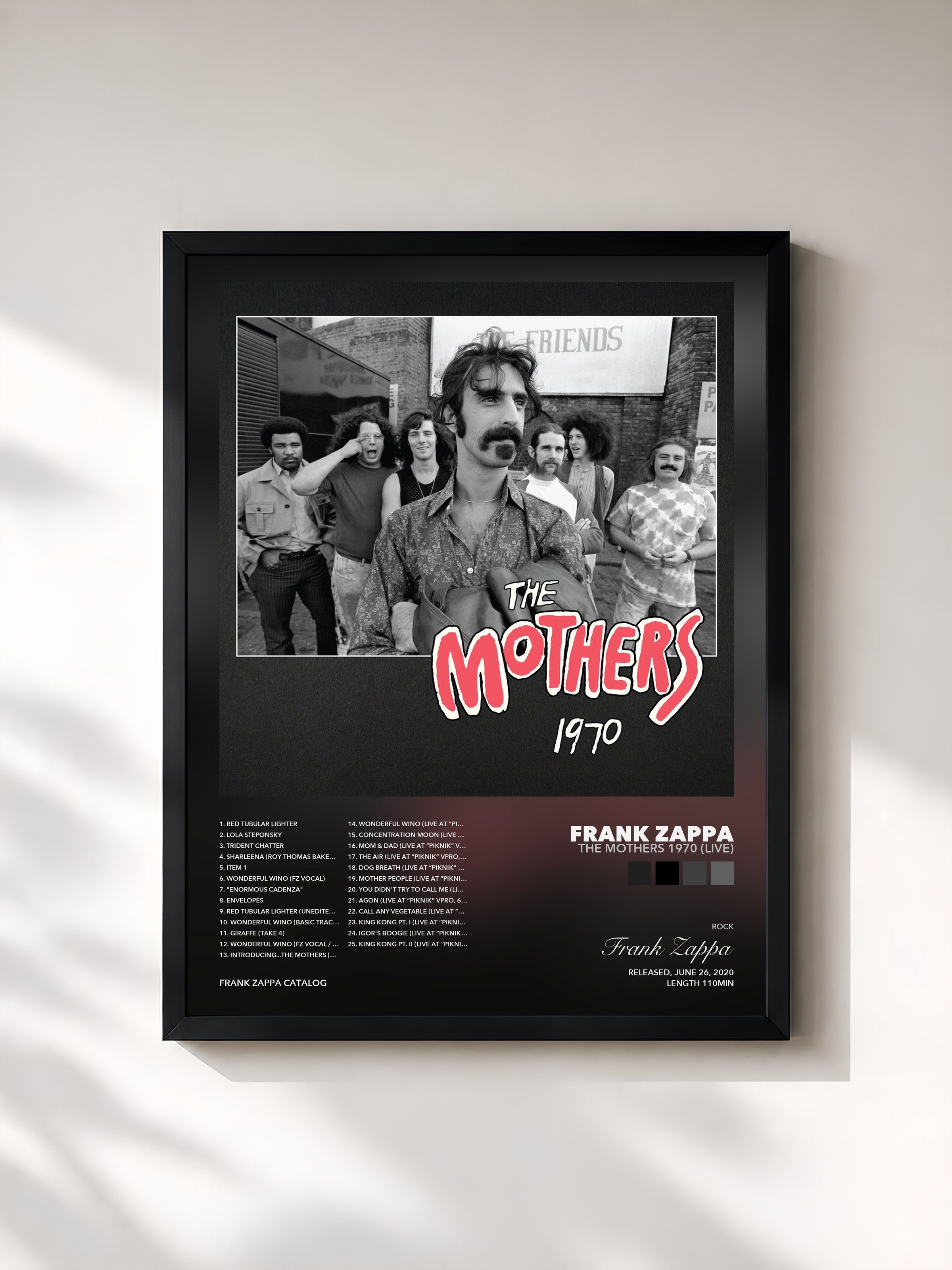 Frank Zappa – The Mothers 1970 (Live)