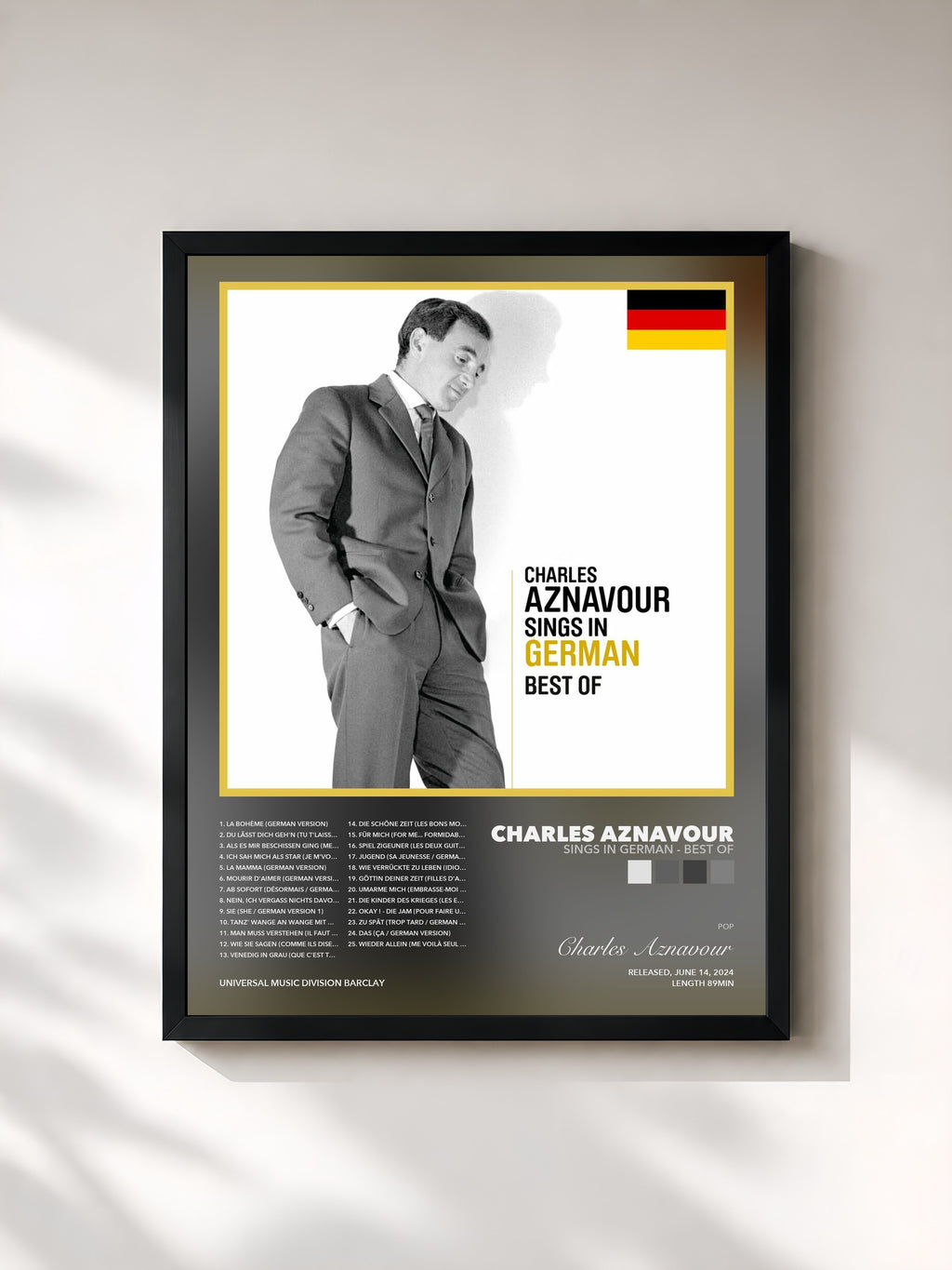 Charles Aznavour – Sings In German - Best Of