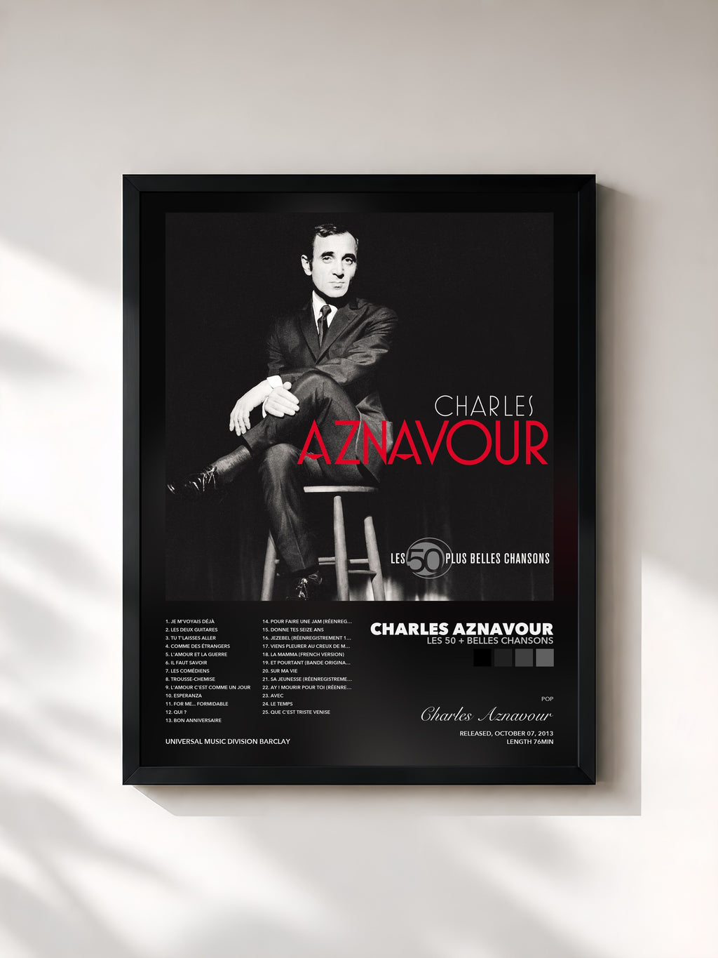 Charles Aznavour – Les 50 + Belles Chansons