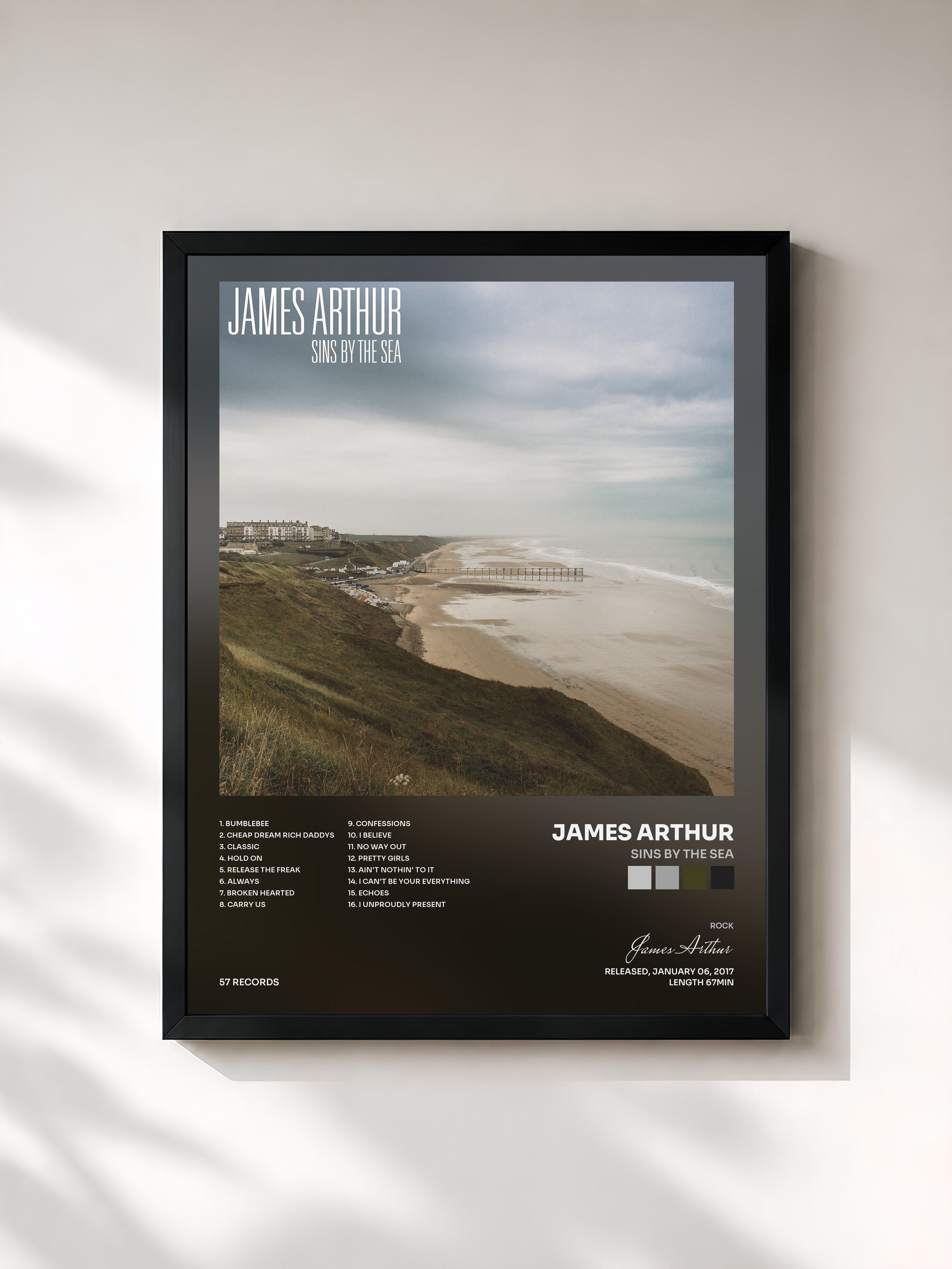 James Arthur · Sins by the Sea
