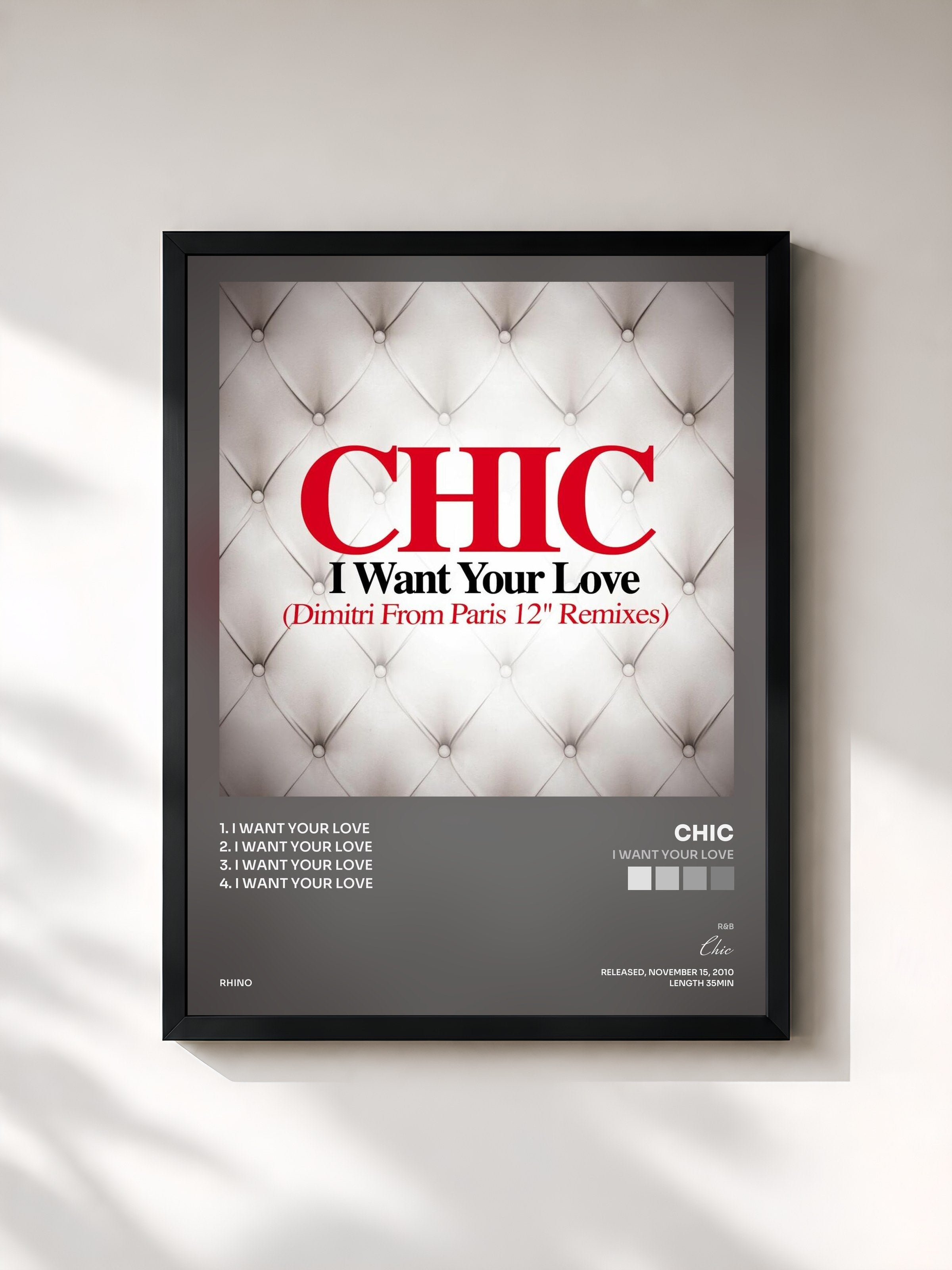 Chic · I Want Your Love