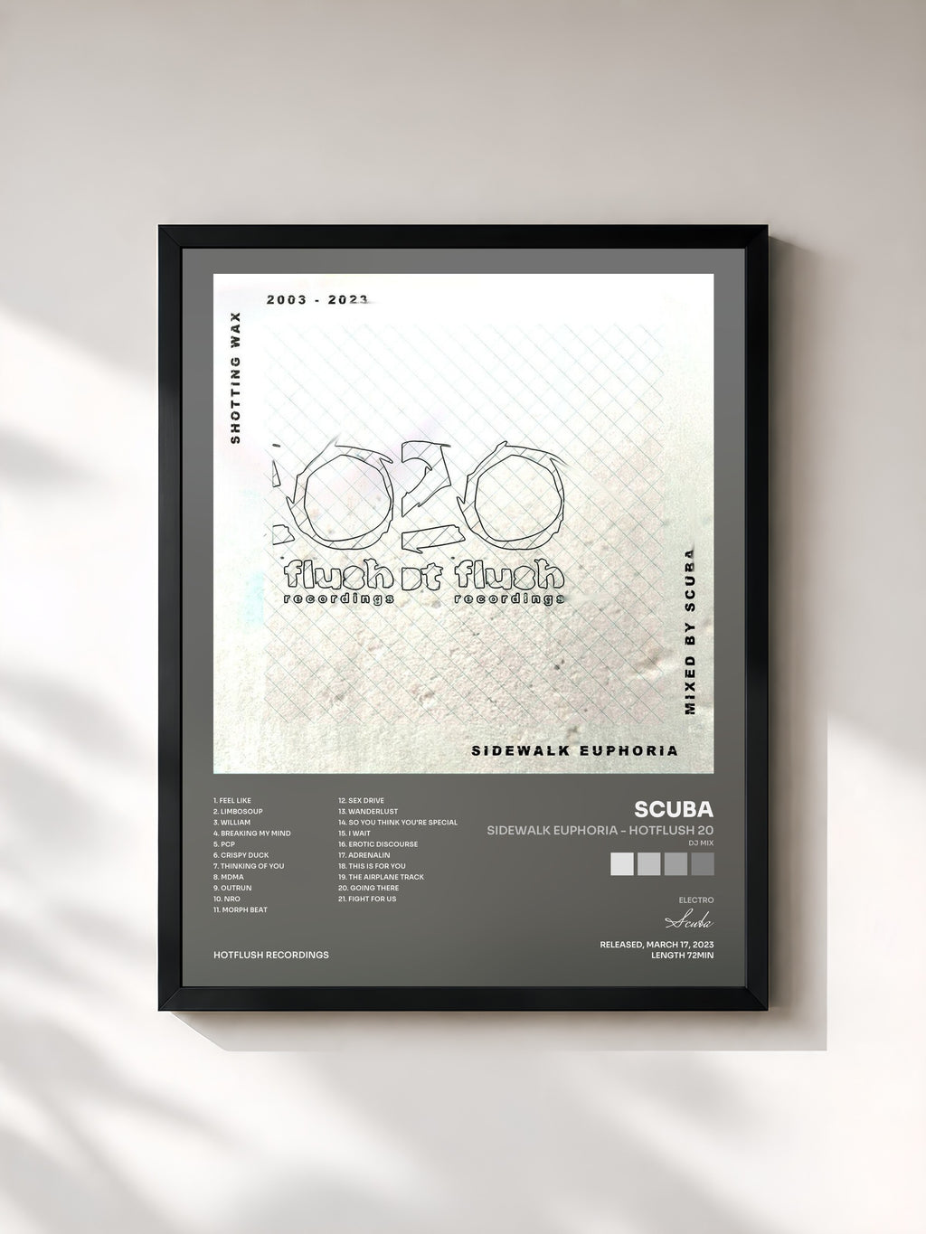 Scuba · Sidewalk Euphoria - Hotflush 20 (DJ Mix)