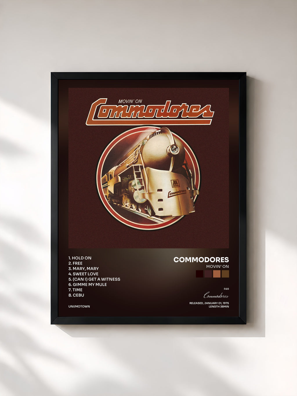 Commodores · Movin' On