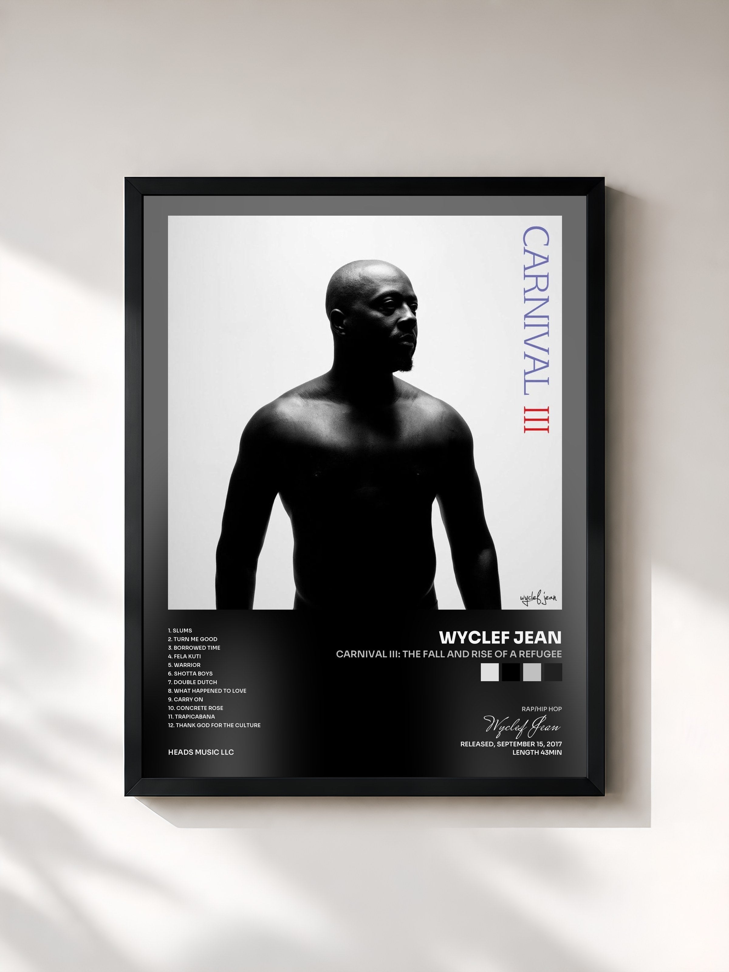 Wyclef Jean · Carnival III: The Fall and Rise of a Refugee