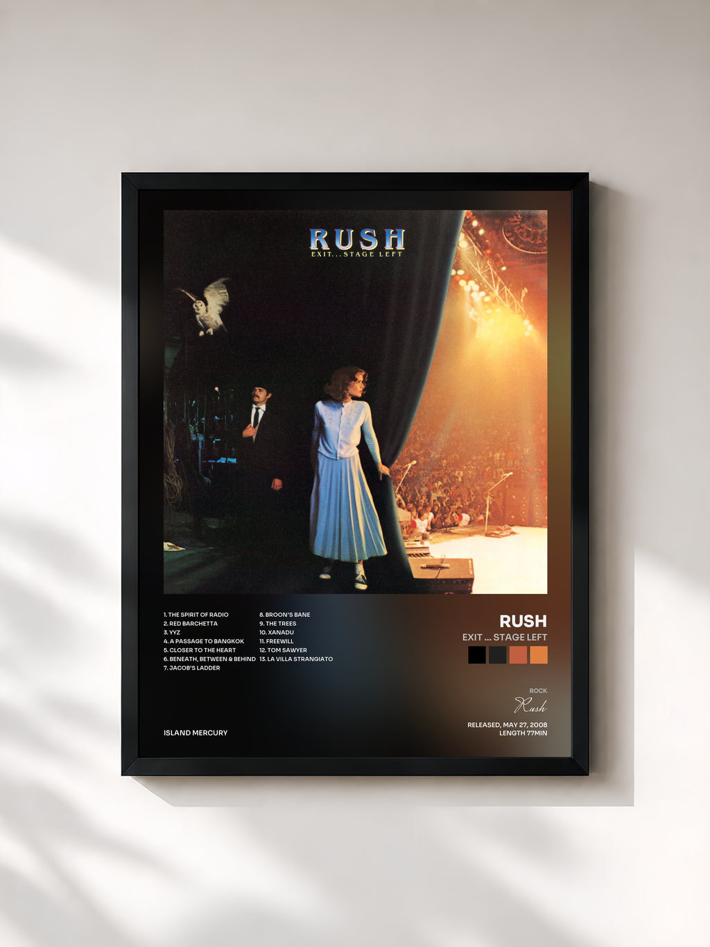 Rush · Exit ... Stage Left