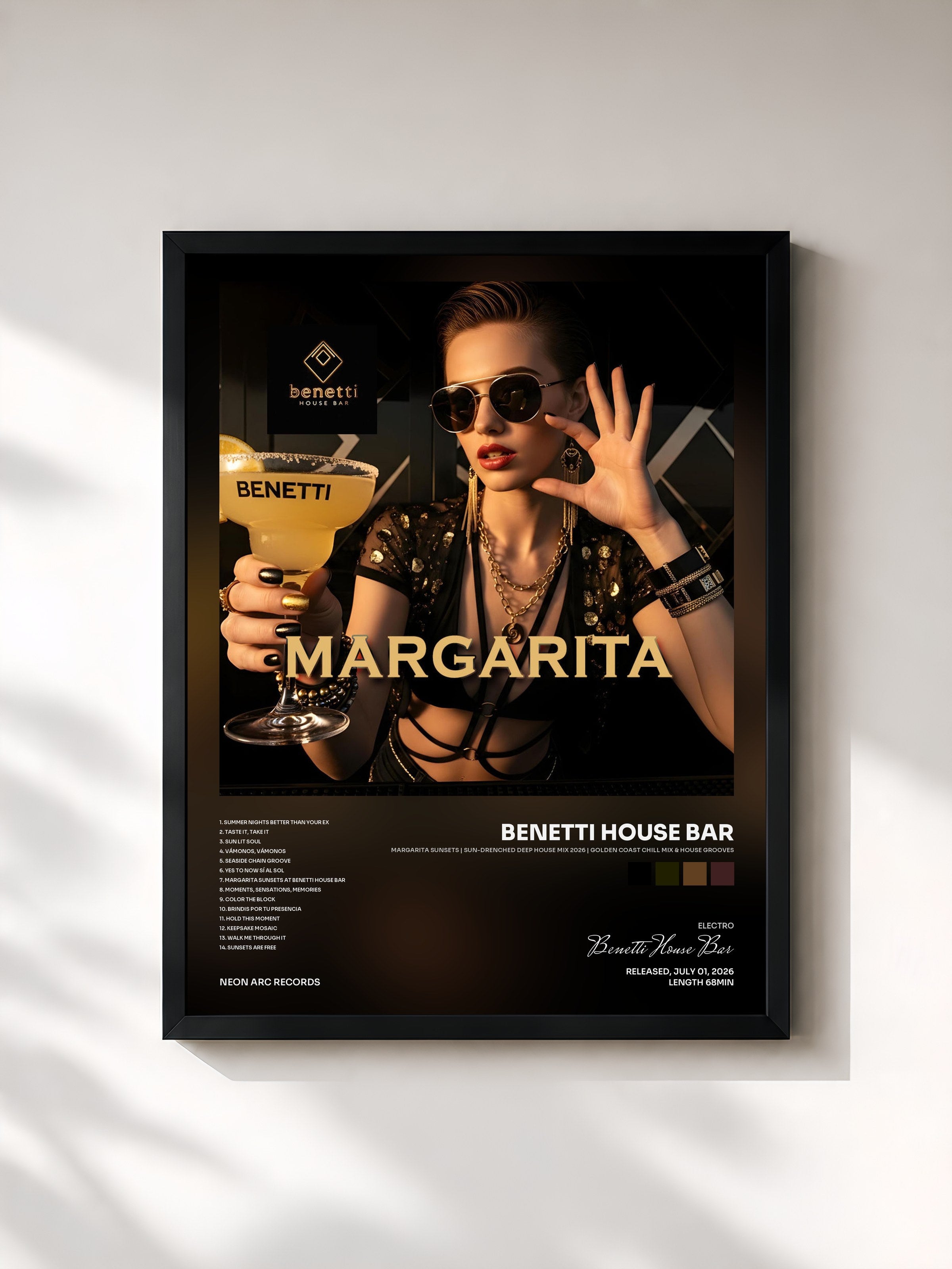 Benetti House Bar · Margarita Sunsets | Sun-Drenched Deep House Mix 2026 | Golden Coast Chill Mix & House Grooves