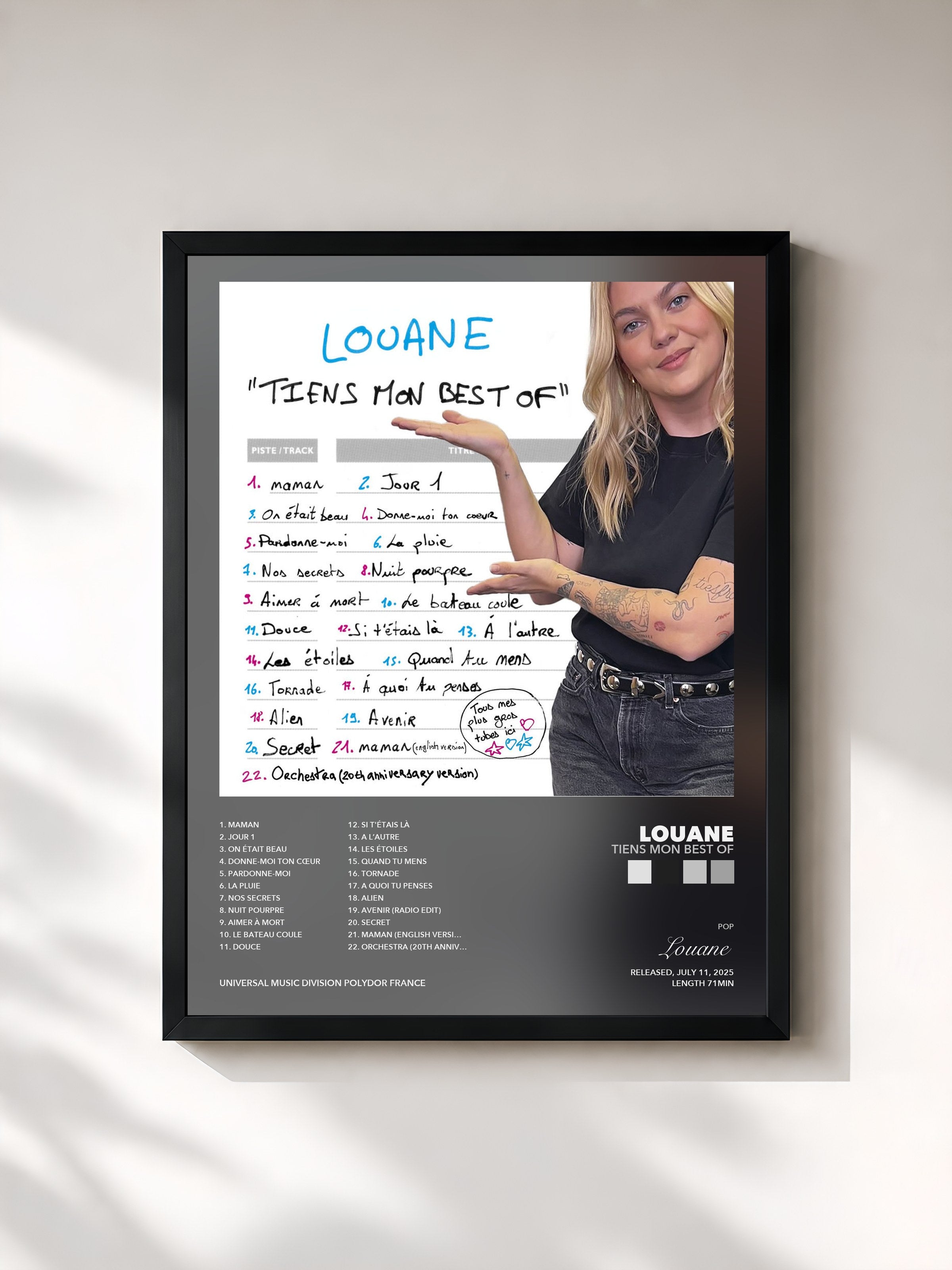 Louane – Tiens mon best of