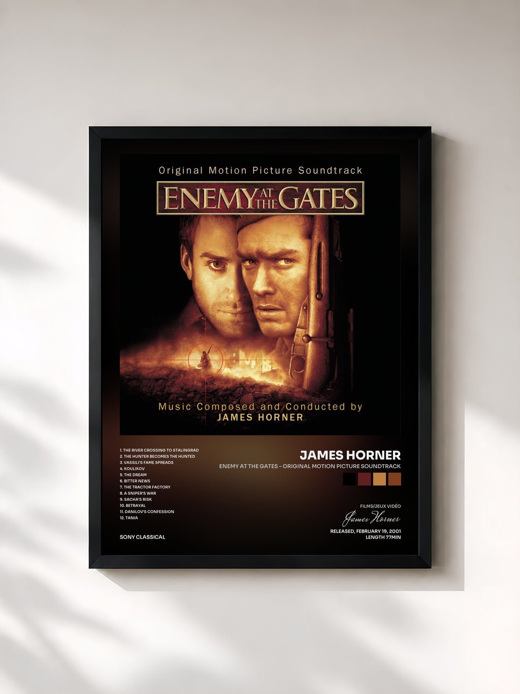 James Horner · Enemy At The Gates - Original Motion Picture Soundtrack