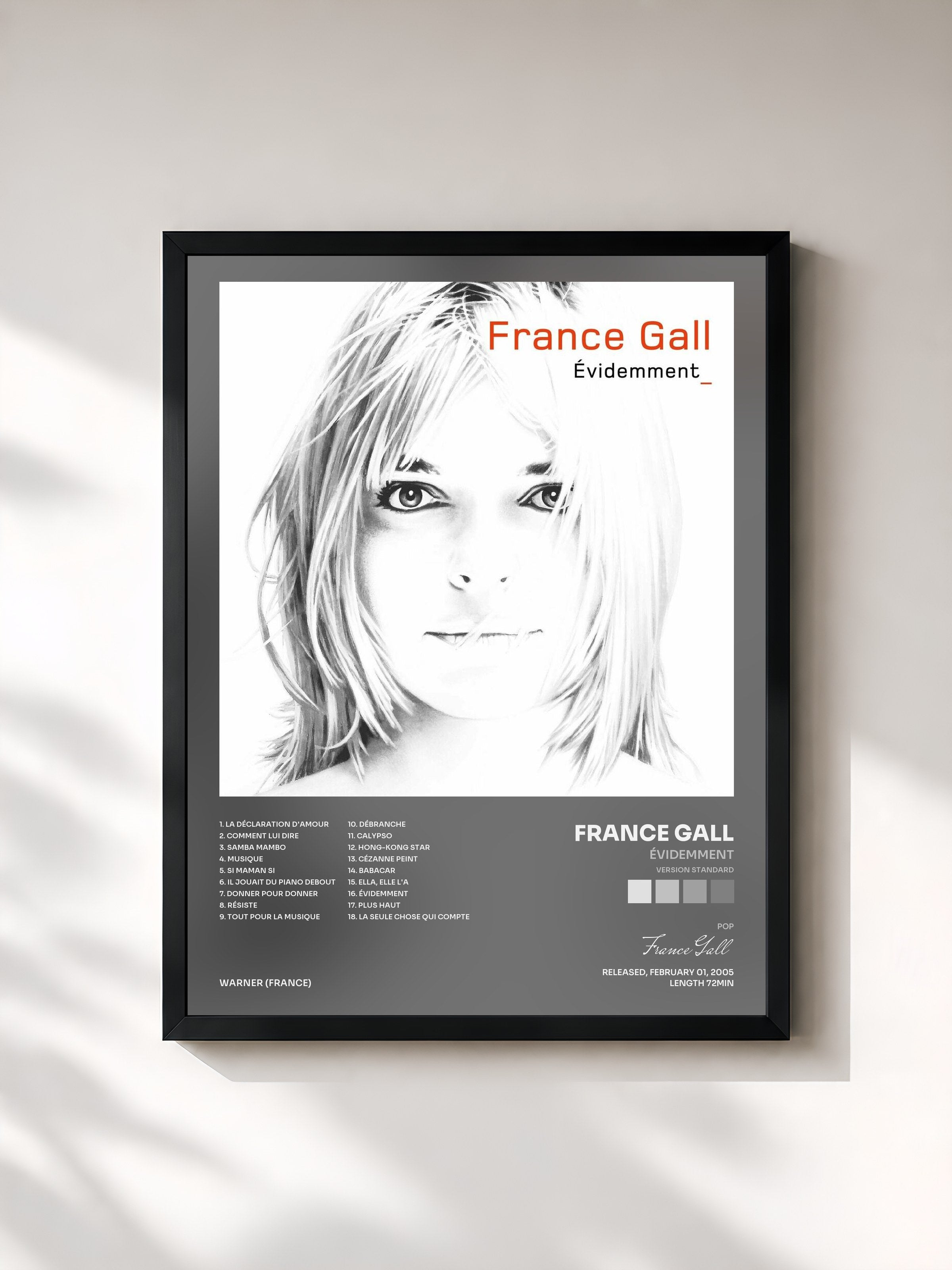 France Gall · Évidemment (Version standard)