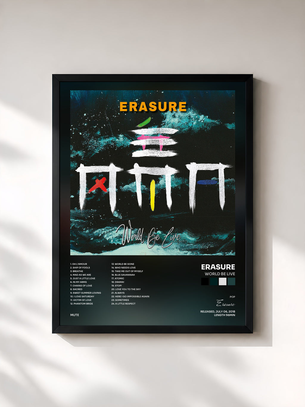 Erasure · World Be Live