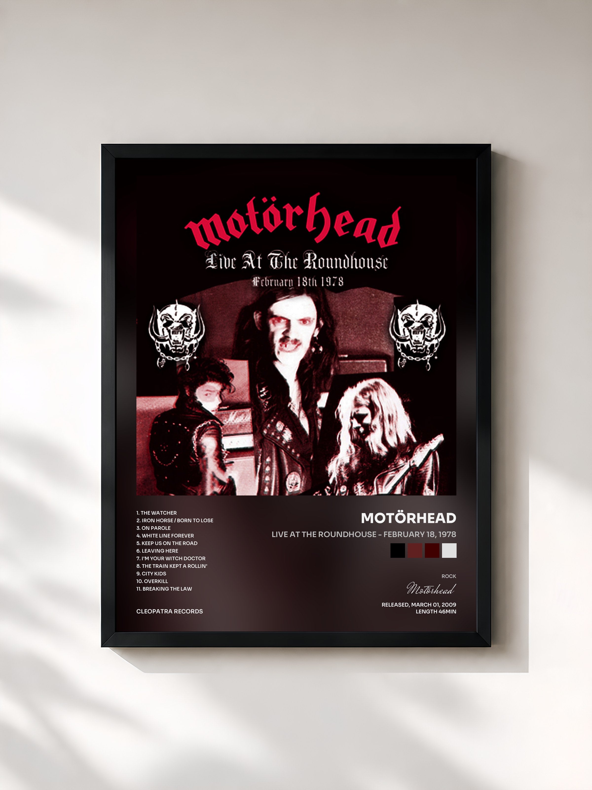 Motörhead · Live At The Roundhouse - February 18, 1978
