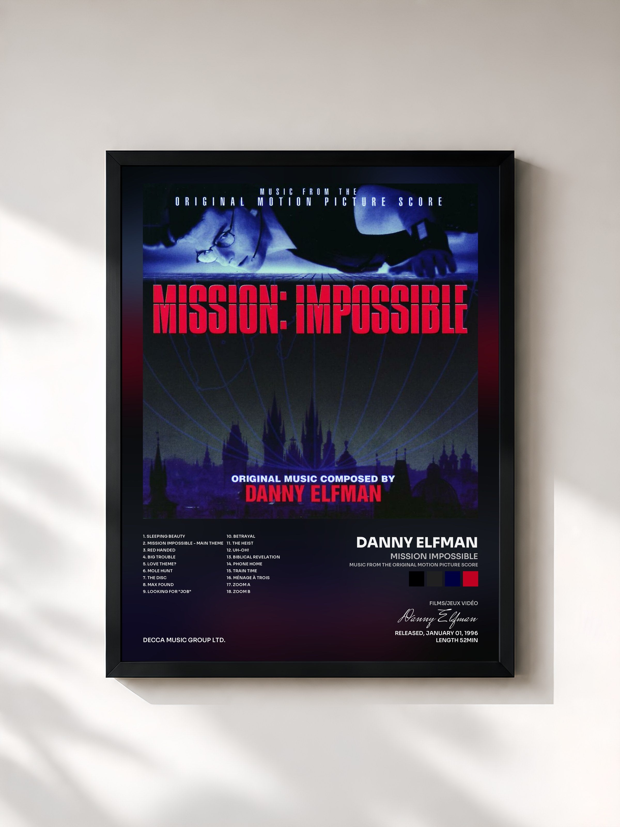 Danny Elfman · Mission Impossible (Music From The Original Motion Picture Score)