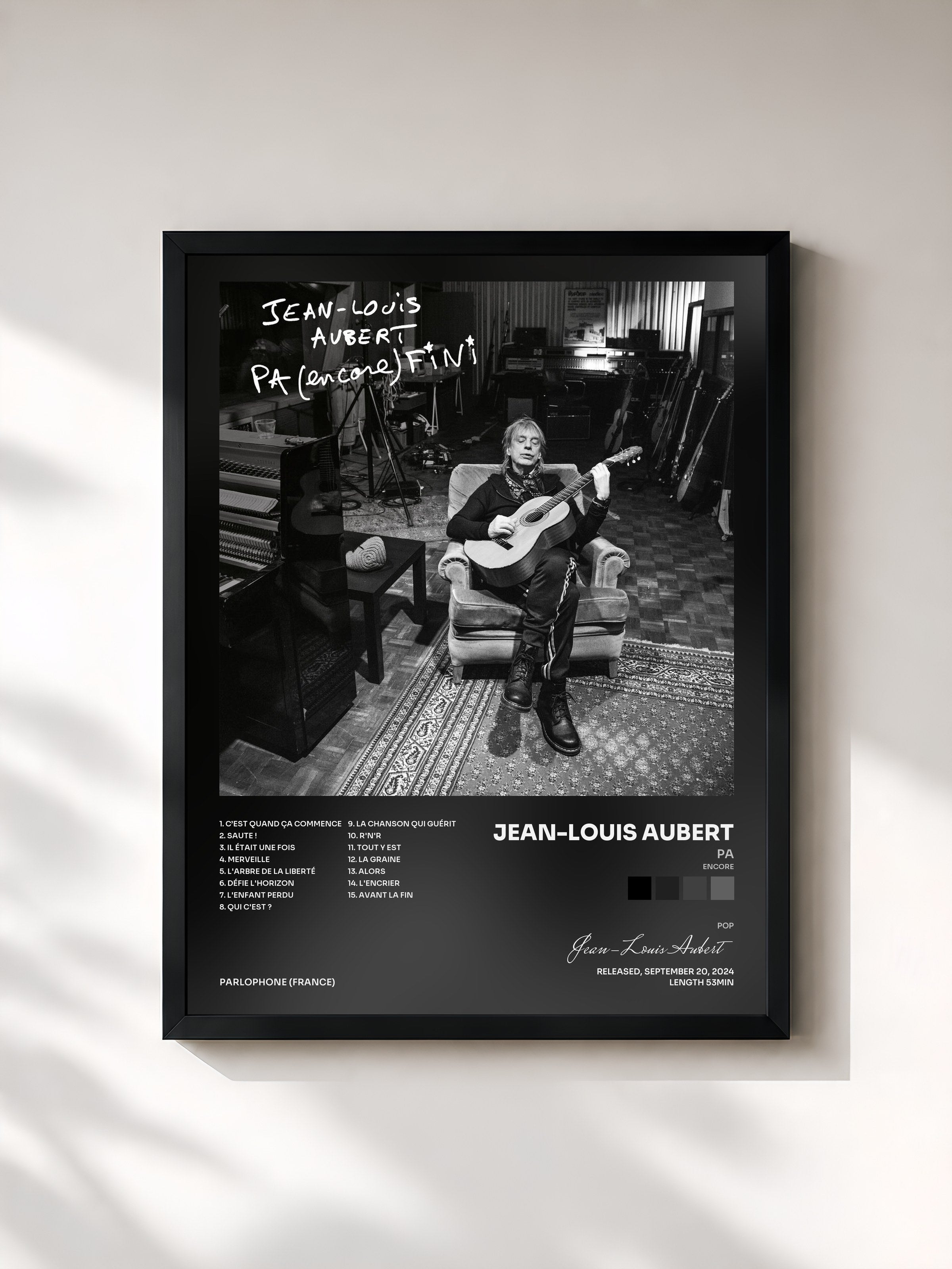 Jean-Louis Aubert · PA(encore)FINI