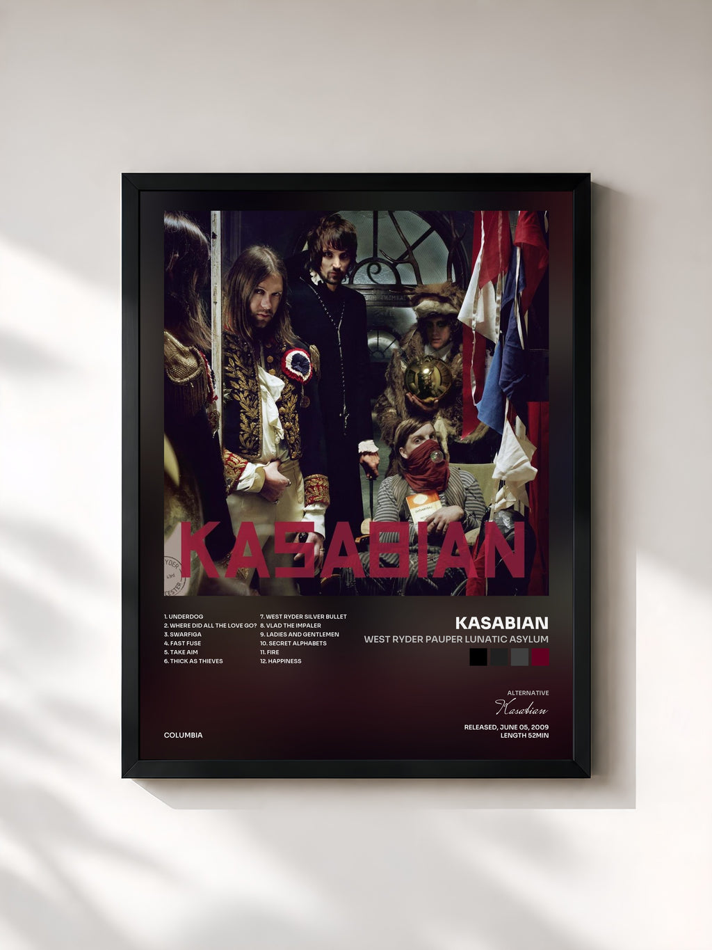 Kasabian · West Ryder Pauper Lunatic Asylum