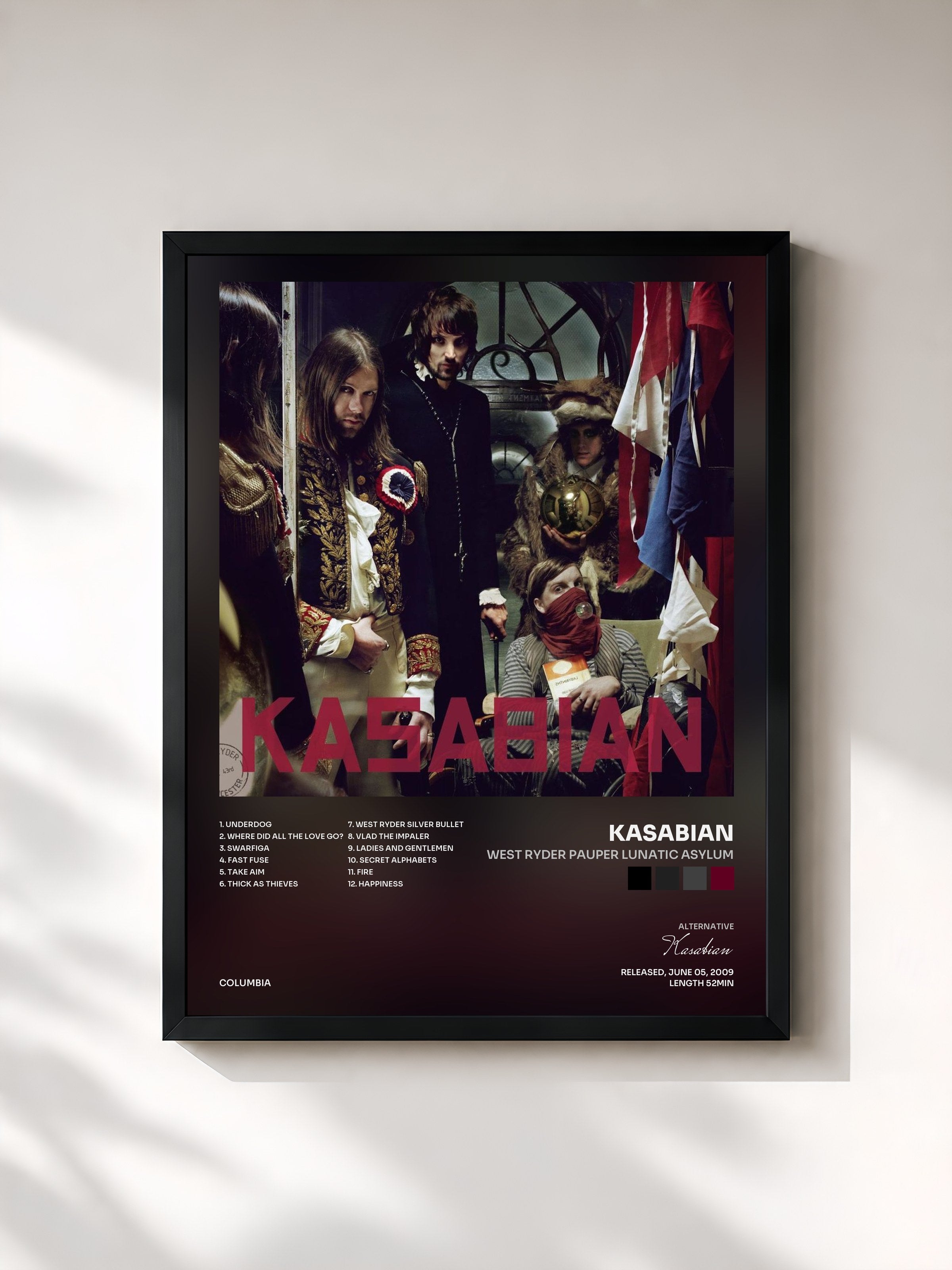 Kasabian · West Ryder Pauper Lunatic Asylum