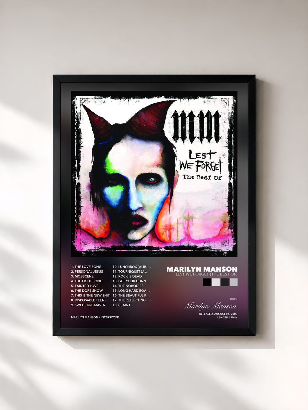 Marilyn Manson · Lest We Forget (The Best Of)