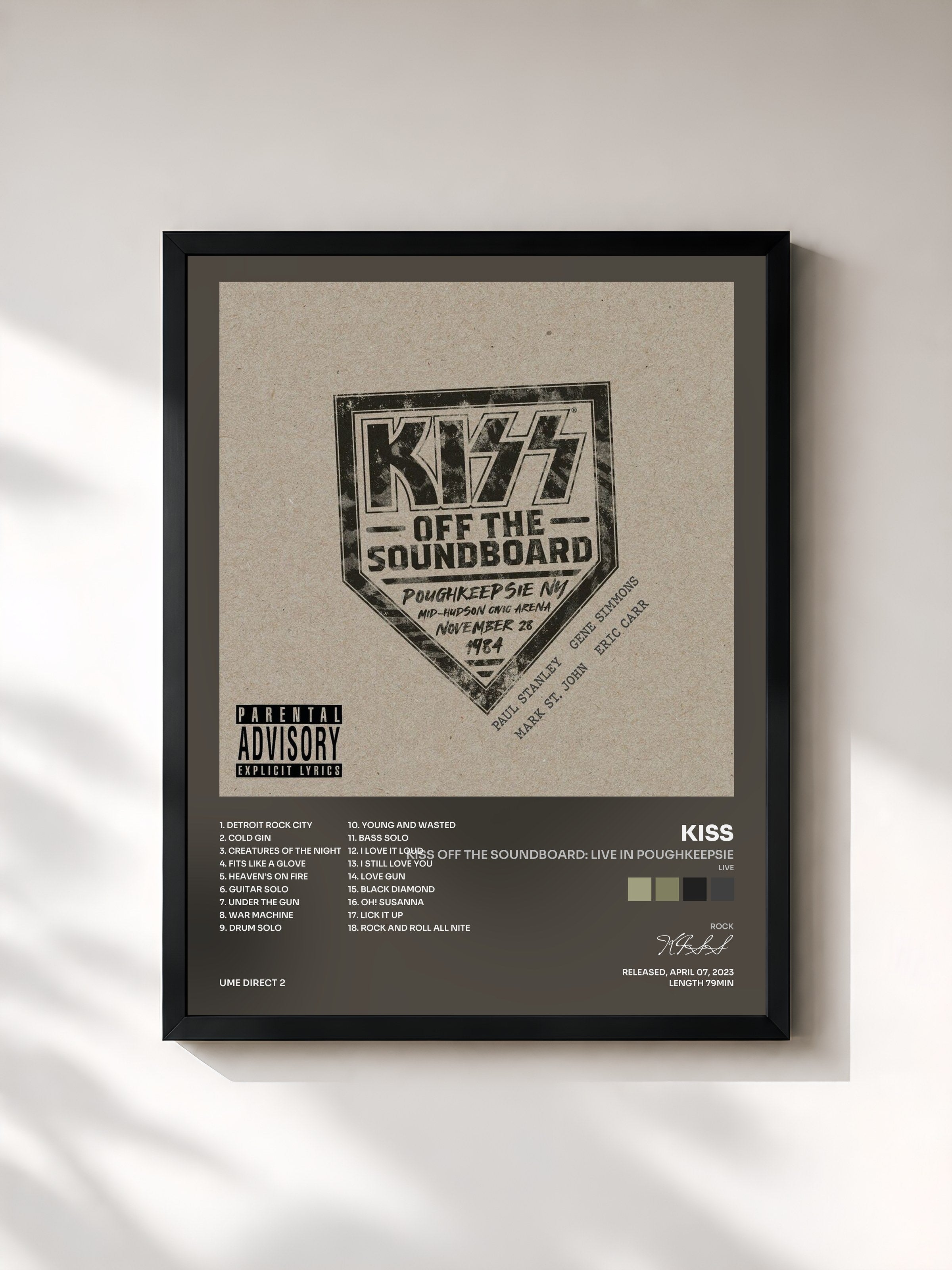KISS · KISS Off The Soundboard: Live In Poughkeepsie (Live)