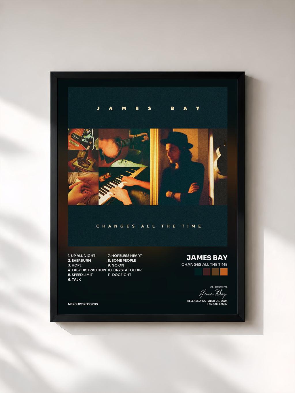 James Bay · Changes All The Time