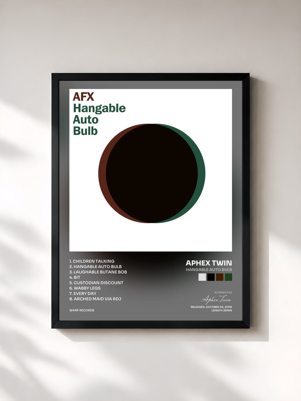 Aphex Twin · Hangable Auto Bulb