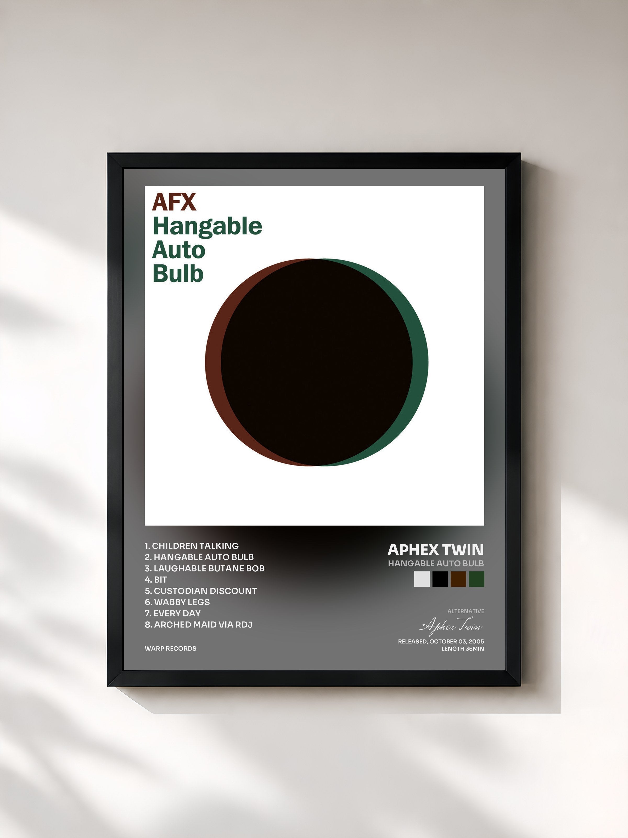 Aphex Twin · Hangable Auto Bulb