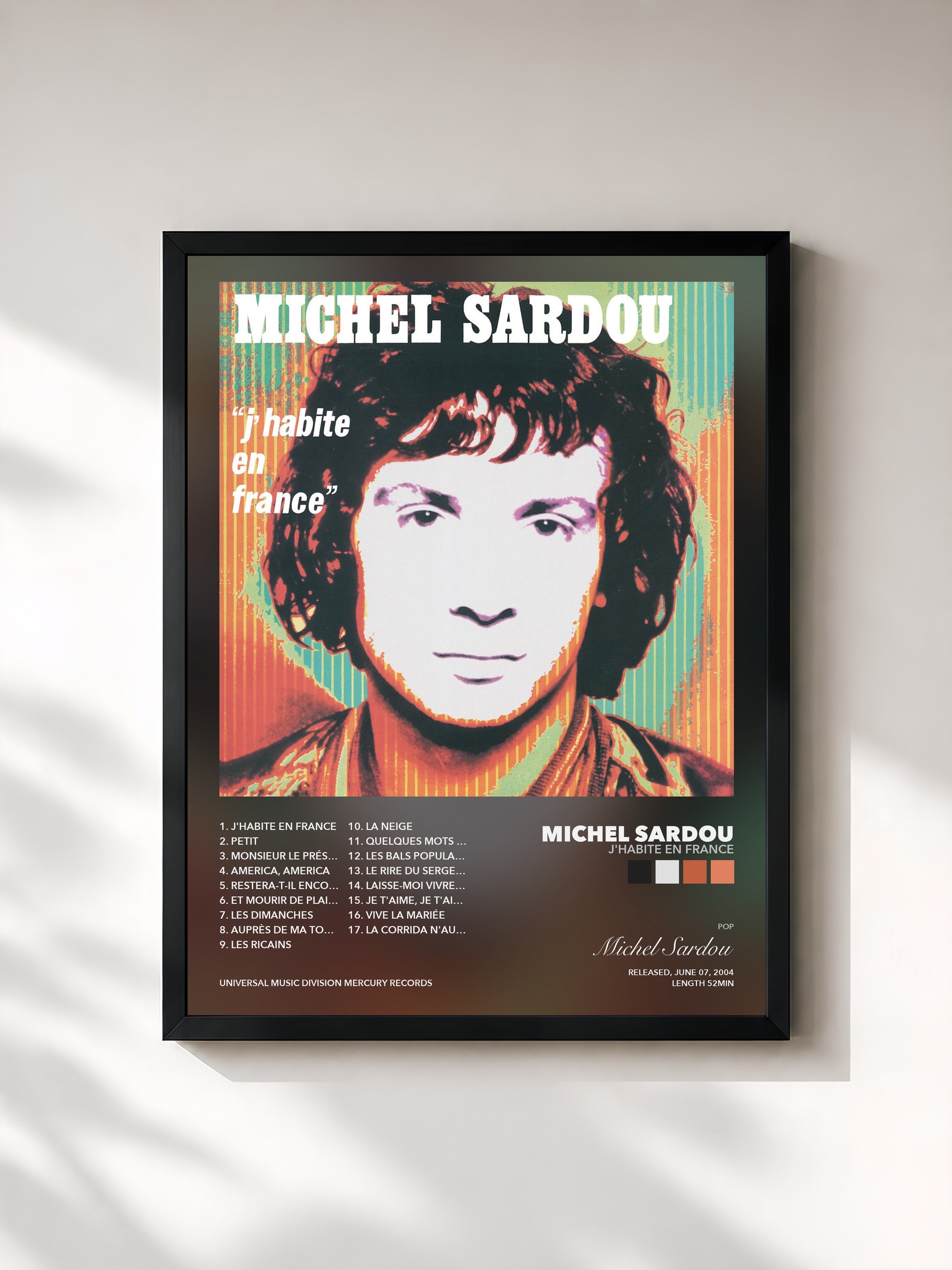 Michel Sardou · J'Habite En France