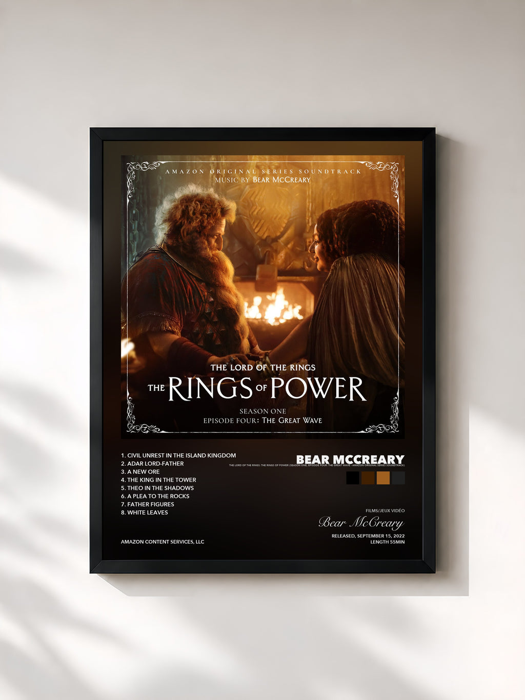 Bear McCreary – The Lord of the Rings: The Rings of Power (Season One, Episode Four: The Great Wave - Amazon Original Series Soundtrack)